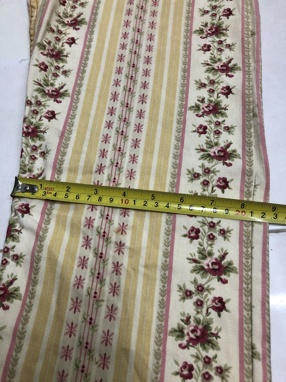 Monitaly Monitaly 1990s Floral Printed Denim Pant Size US 28 / EU 44 - 9 Thumbnail