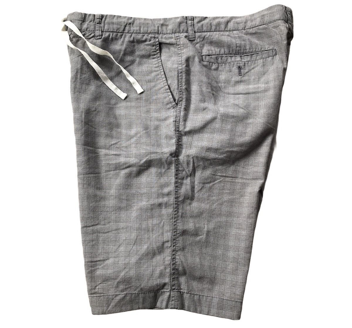 Uniqlo × Vintage Drawstring Uniqlo plaid shorts bermuda Size US 36 / EU 52 - 4 Thumbnail