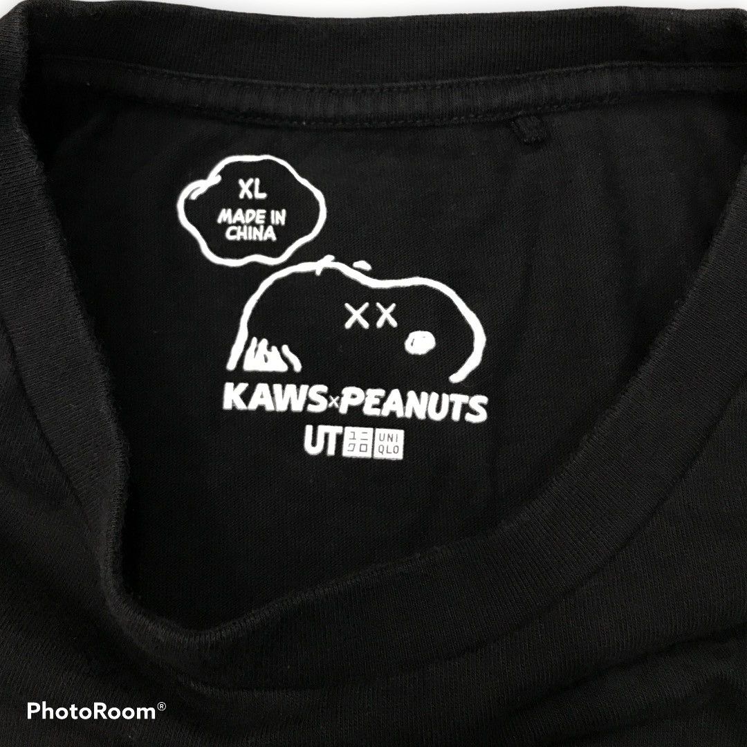 Kaws × Peanuts × Uniqlo Vintage Kaws X uniqlo single pocket t shirt Size US XL / EU 56 / 4 - 2 Thumbnail