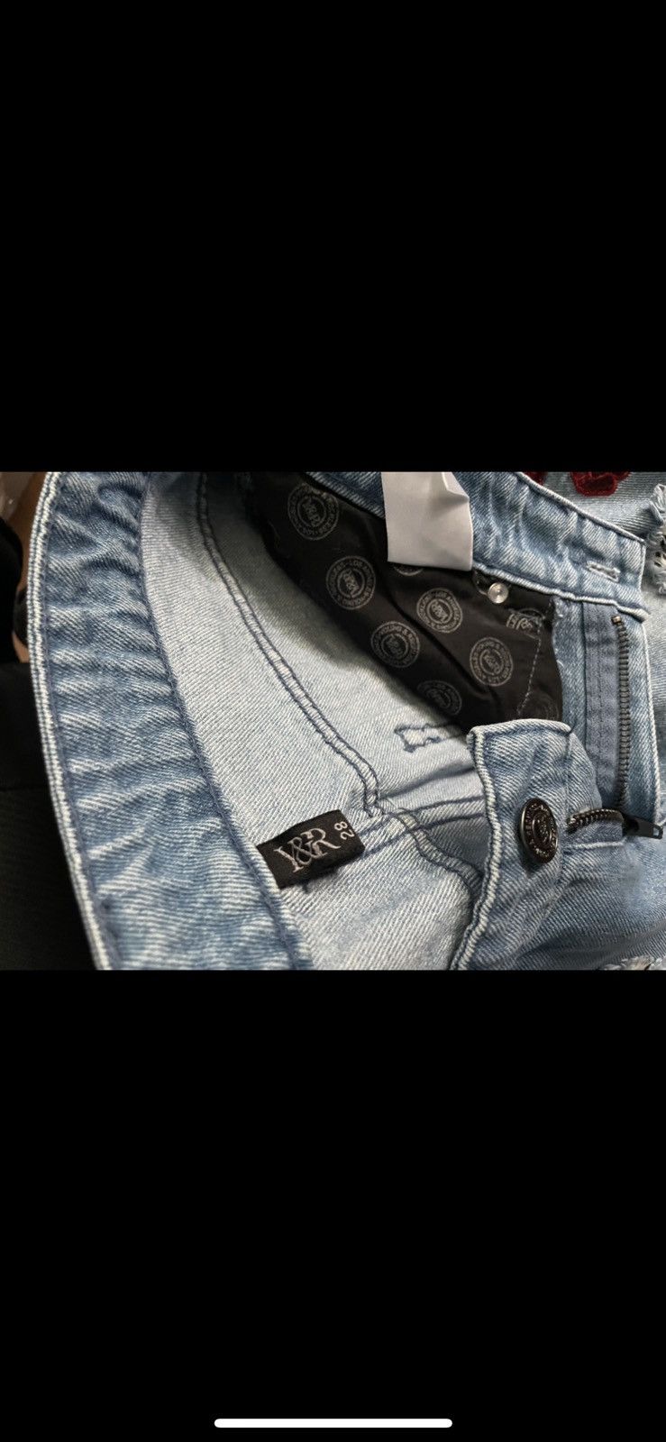 Young and reckless rose embroidered jeans sales