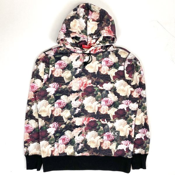 Supreme SUPREME PCL HOODIE POWER CORRUPTION LIES FLORAL 2013 M