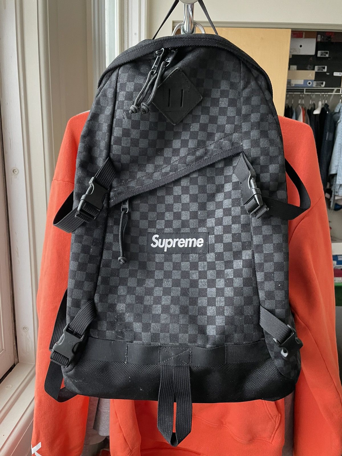 Supreme Supreme F/W 2011 “Damier Checkered” Backpack