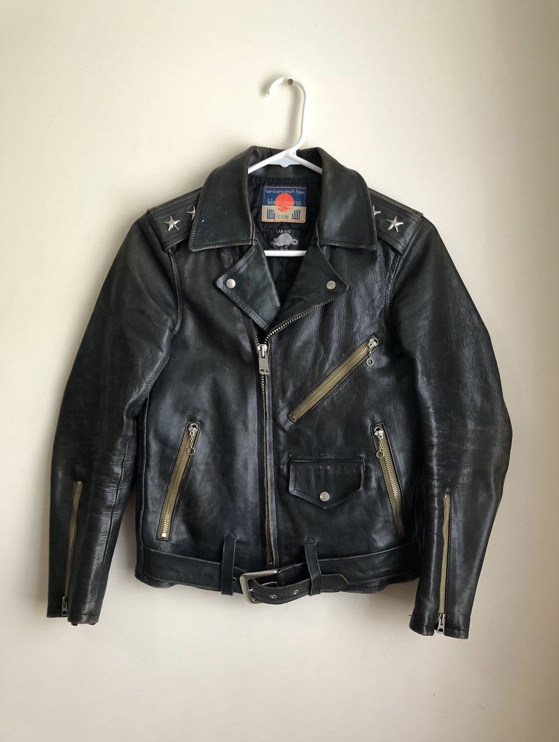 Blackmeans × Labrat Rare Sid Vicious Leather Jacket | Grailed
