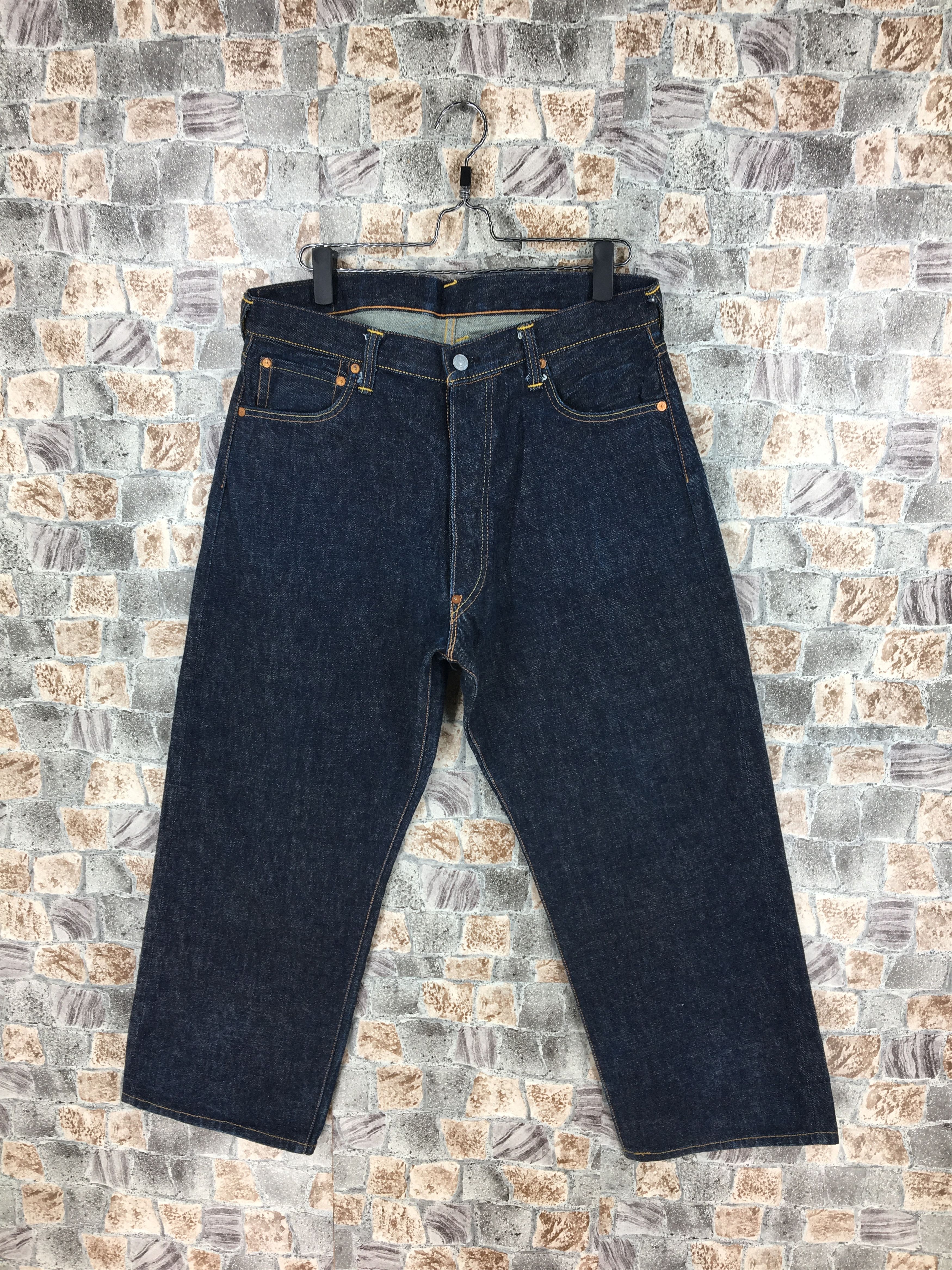 Evisu Evisu Blue Daicock Japan Jeans Blue Denim Selvedge Waist 34 Size US 34 / EU 50 - 6 Thumbnail