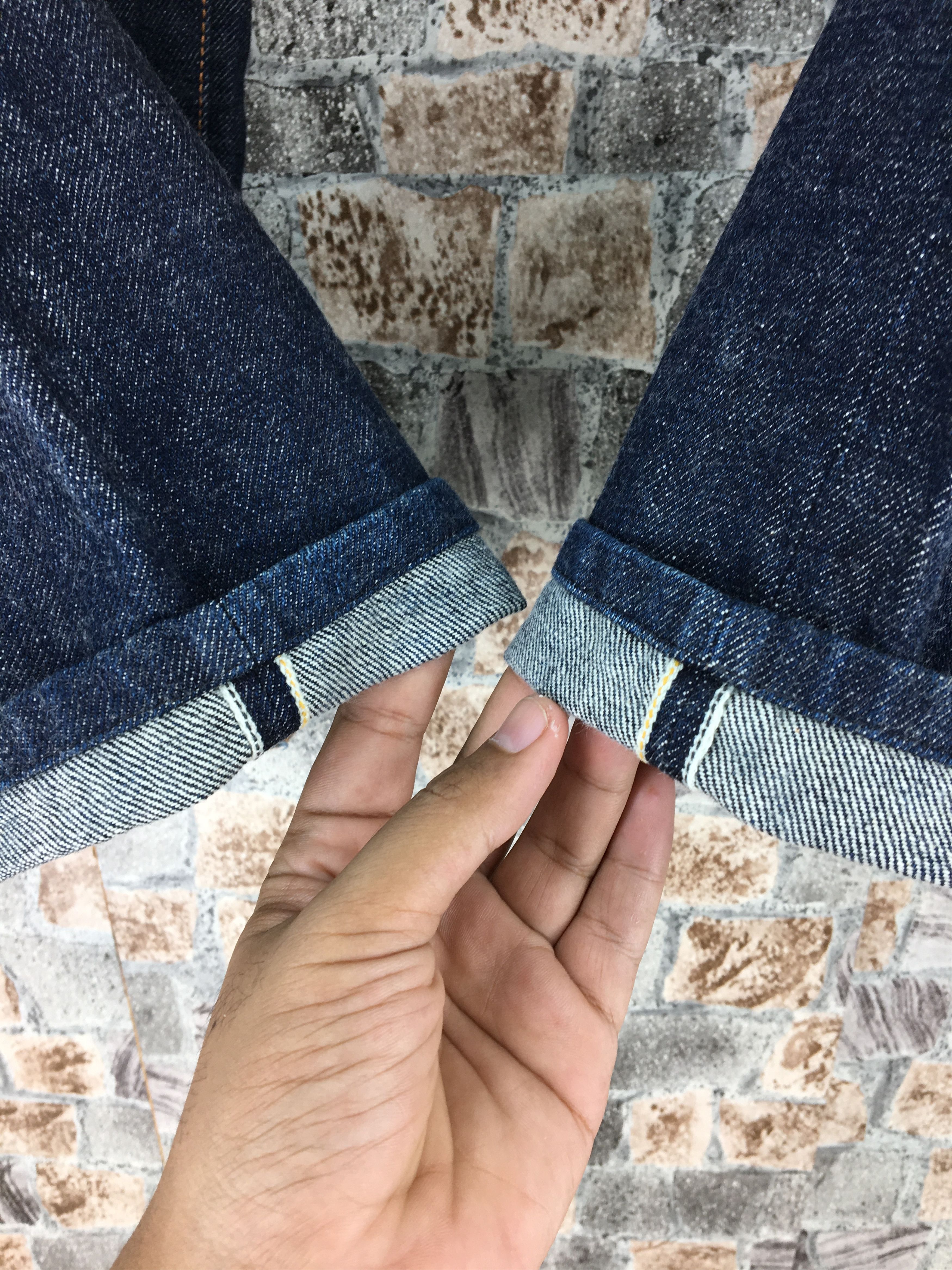 Evisu Evisu Blue Daicock Japan Jeans Blue Denim Selvedge Waist 34 Size US 34 / EU 50 - 13 Thumbnail