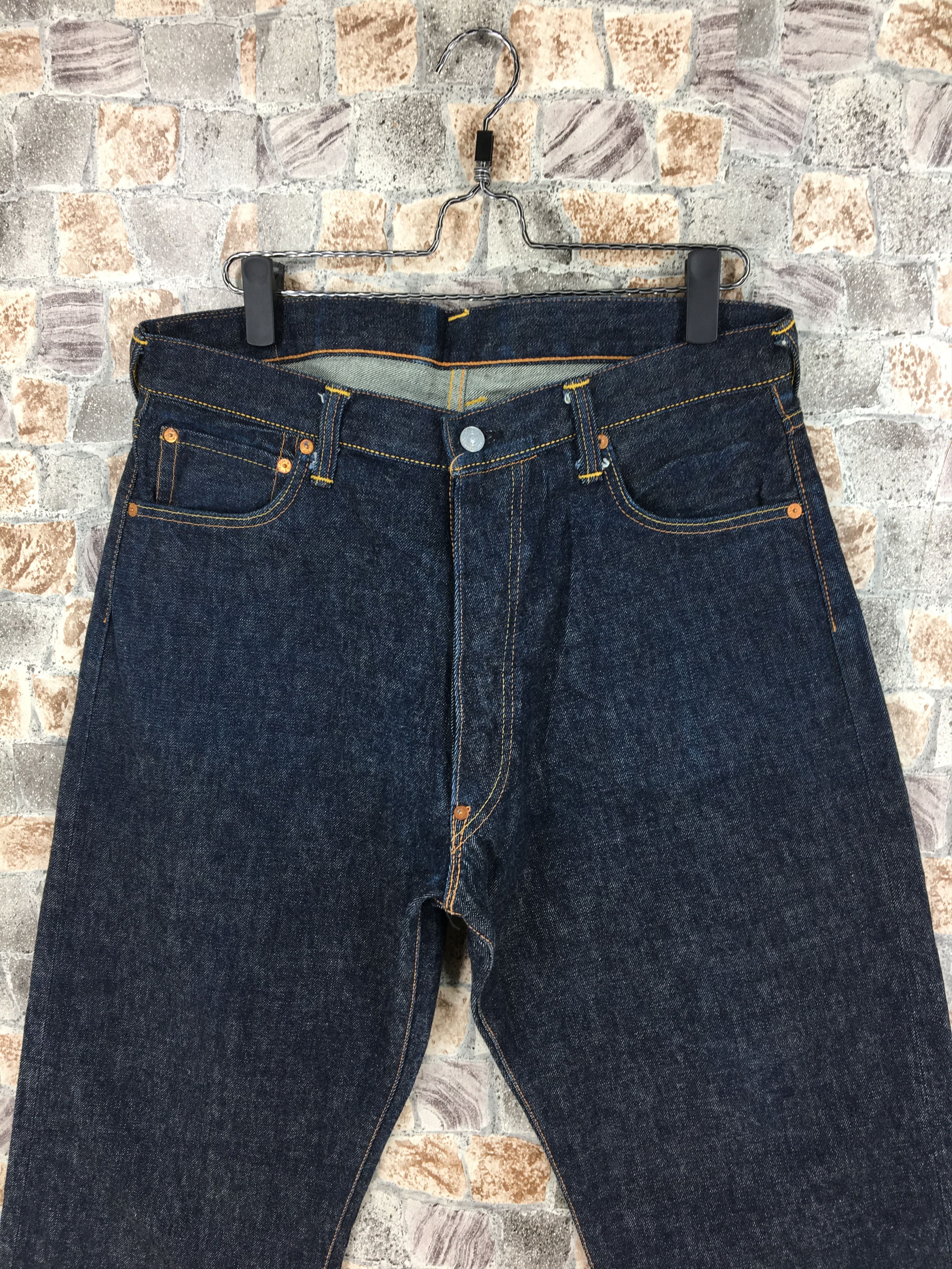Evisu Evisu Blue Daicock Japan Jeans Blue Denim Selvedge Waist 34 Size US 34 / EU 50 - 7 Thumbnail