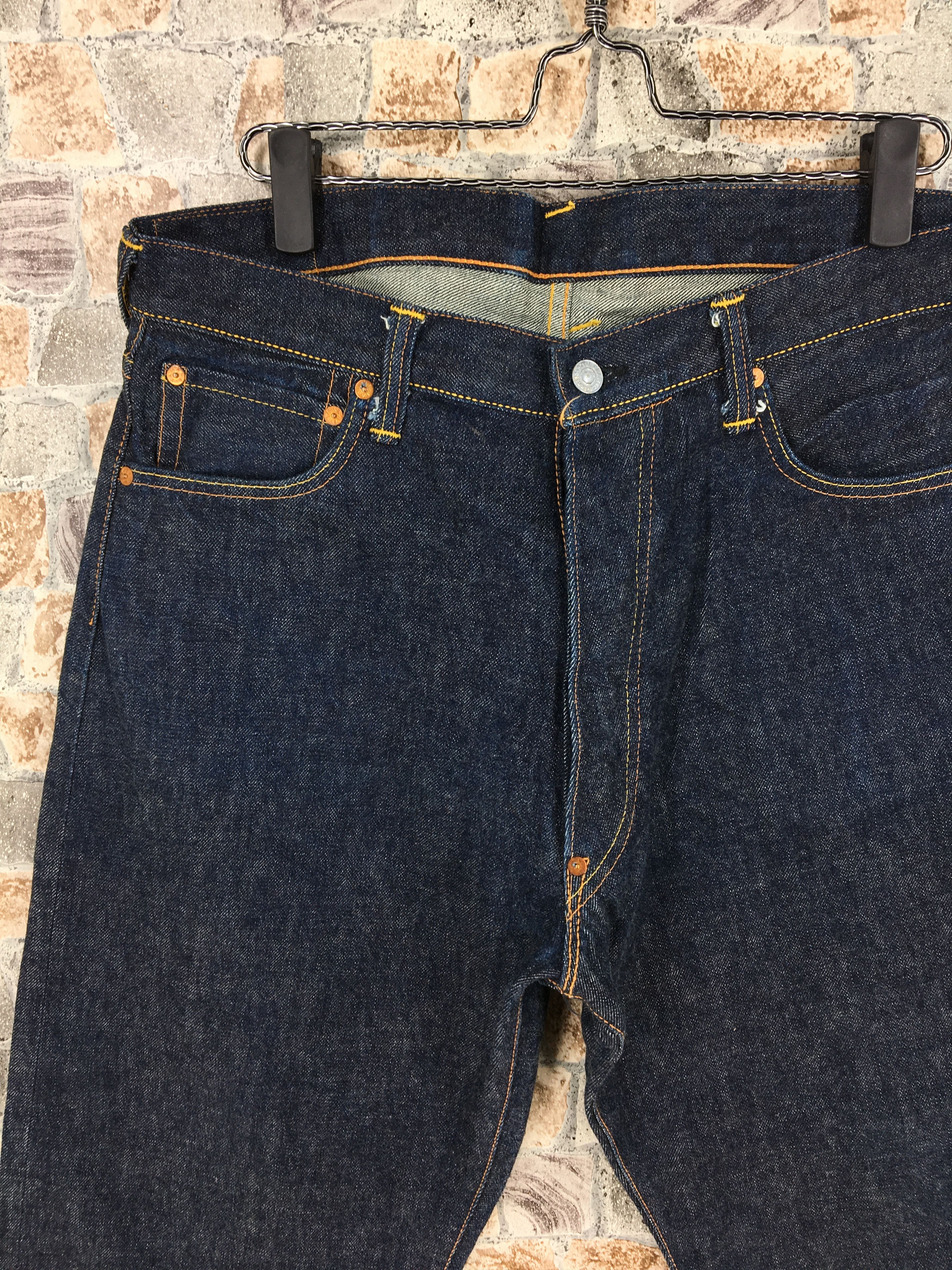 Evisu Evisu Blue Daicock Japan Jeans Blue Denim Selvedge Waist 34 Size US 34 / EU 50 - 9 Thumbnail