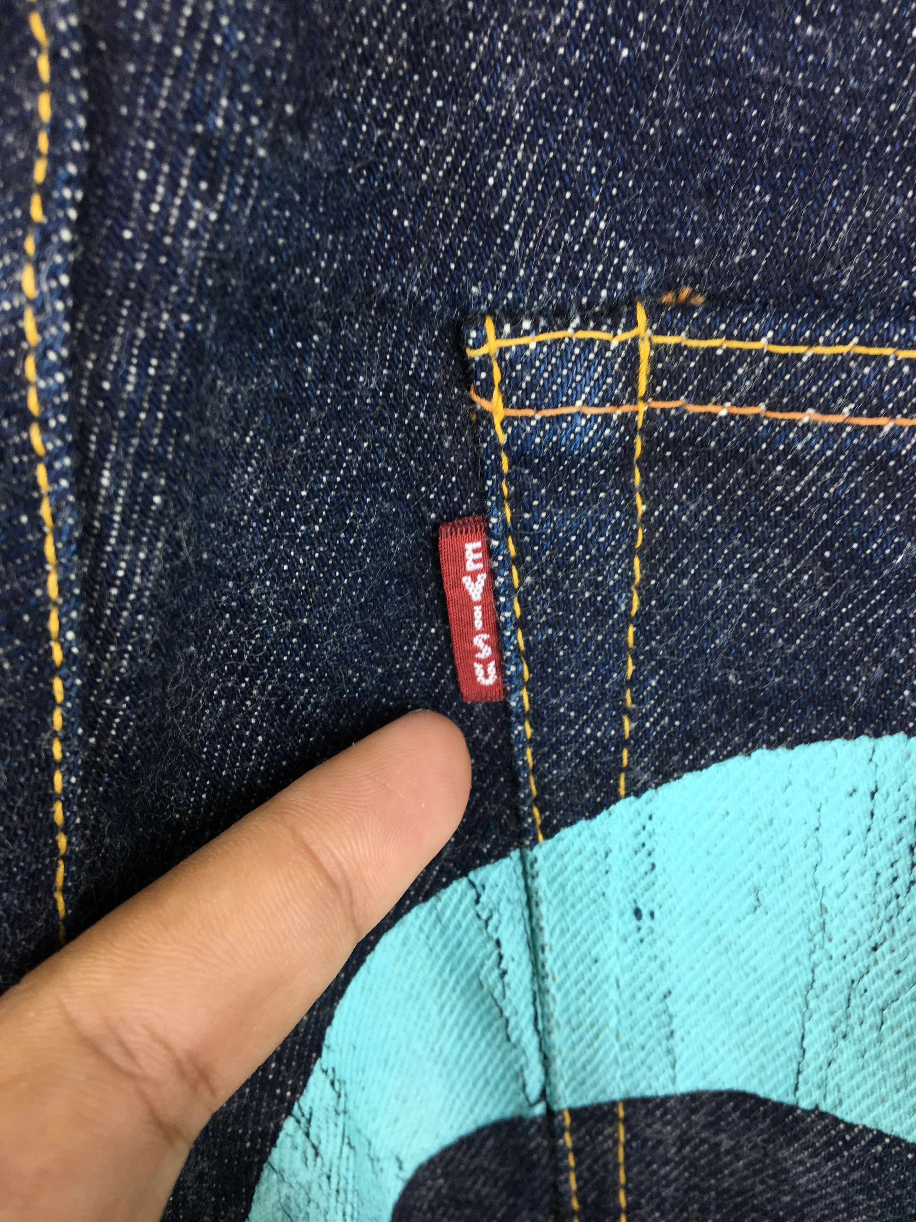 Evisu Evisu Blue Daicock Japan Jeans Blue Denim Selvedge Waist 34 Size US 34 / EU 50 - 3 Thumbnail