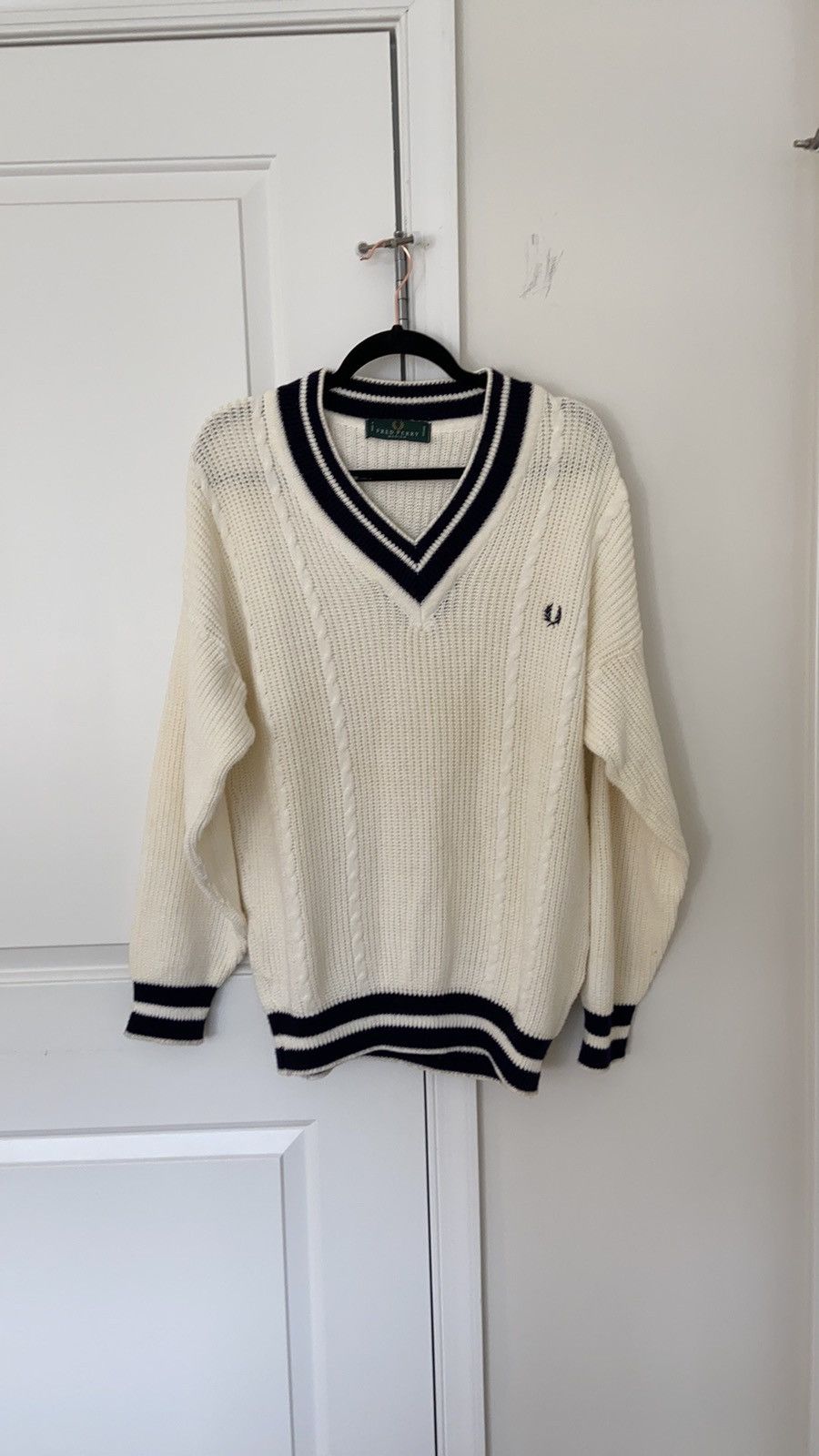 Fred Perry Fred Perry Varsity Tilden Knit Sweater | Grailed