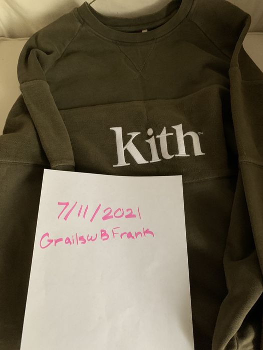 Kith Kith Paneled Williams Crewneck | Grailed