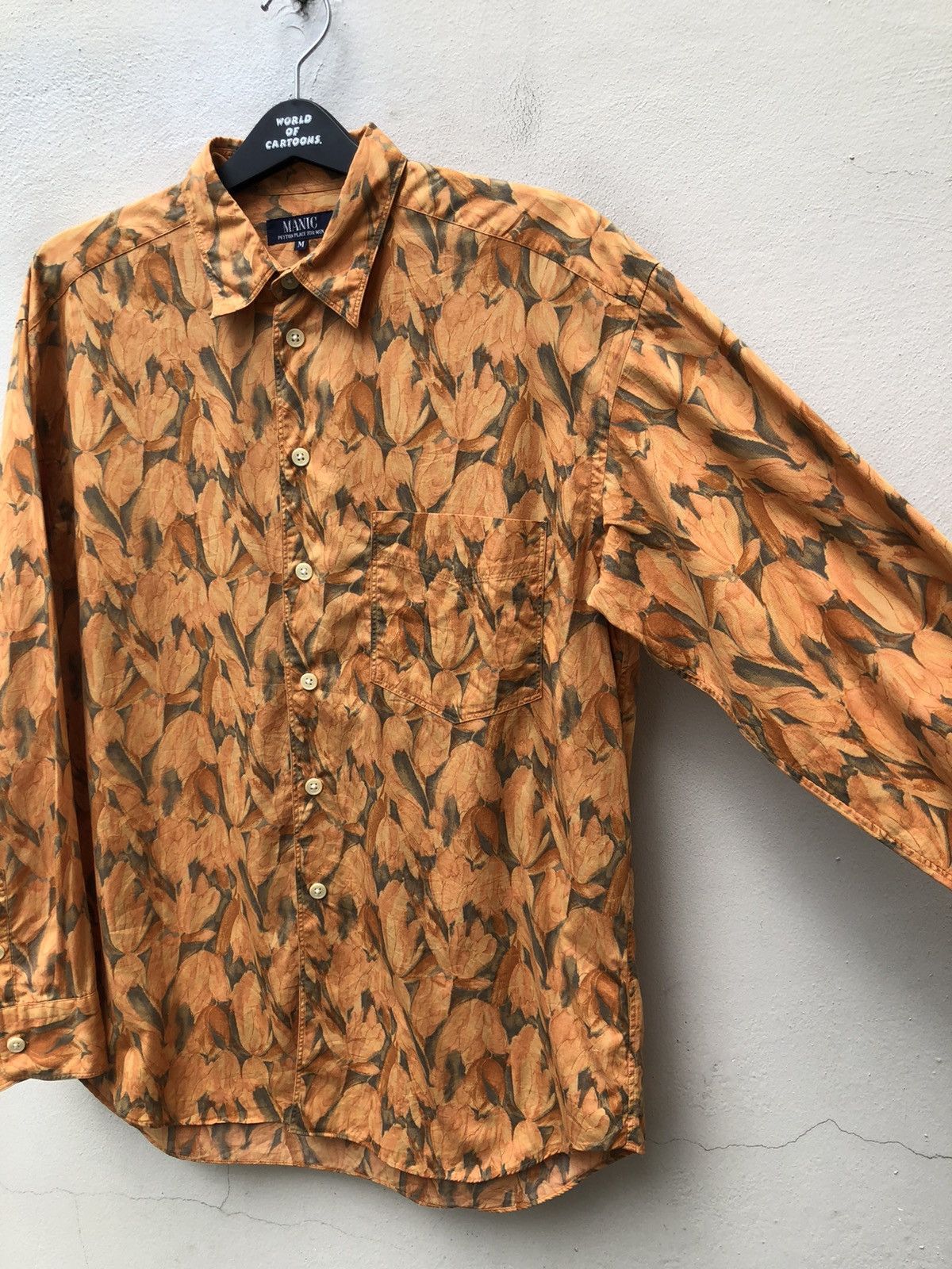 PPFM Vintage Maniac Japan Long Sleeves Oversized Flowers Shirt Size US M / EU 48-50 / 2 - 13 Thumbnail