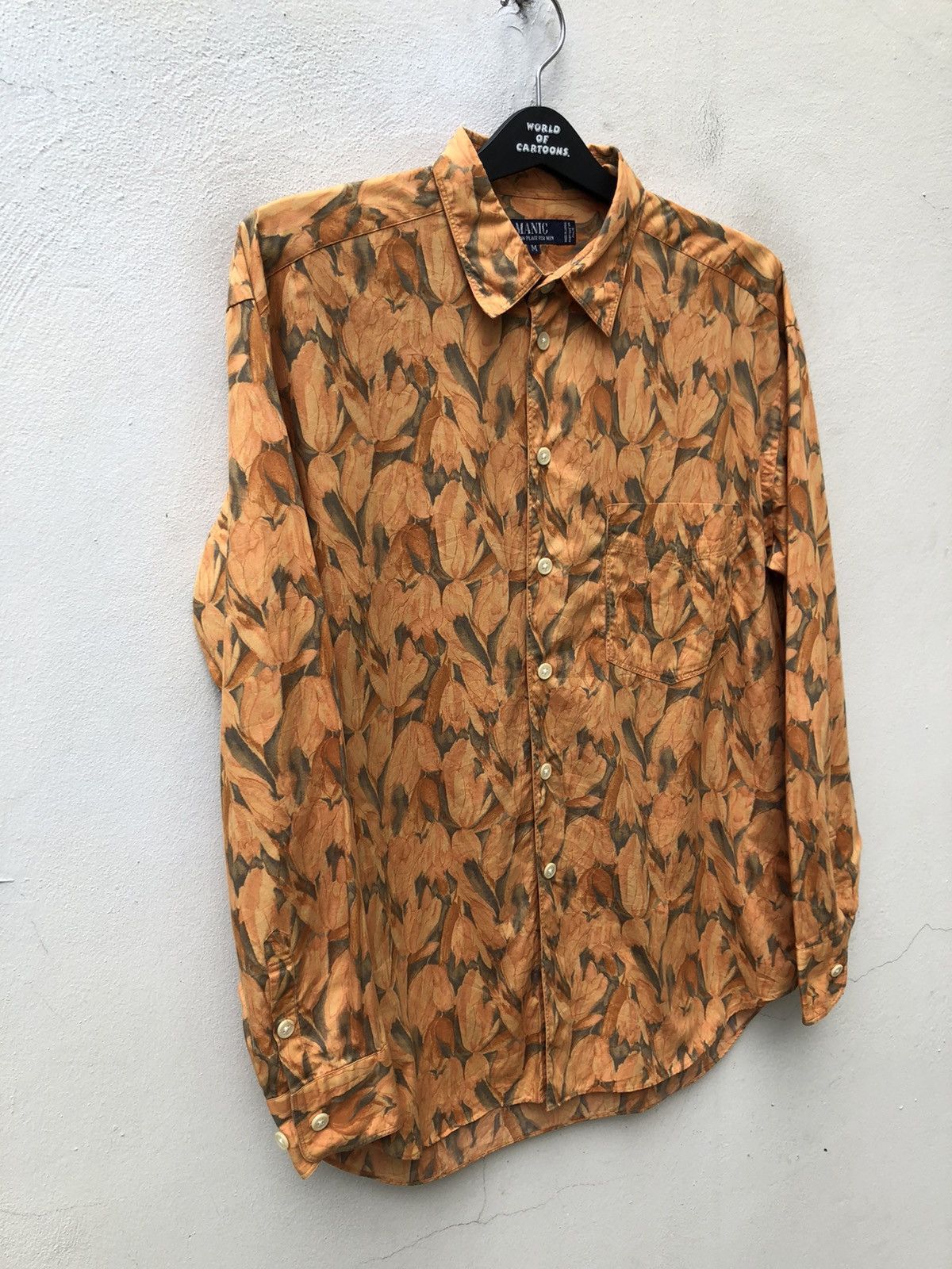PPFM Vintage Maniac Japan Long Sleeves Oversized Flowers Shirt Size US M / EU 48-50 / 2 - 9 Thumbnail