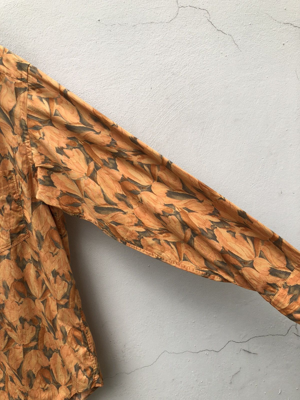 PPFM Vintage Maniac Japan Long Sleeves Oversized Flowers Shirt Size US M / EU 48-50 / 2 - 14 Thumbnail