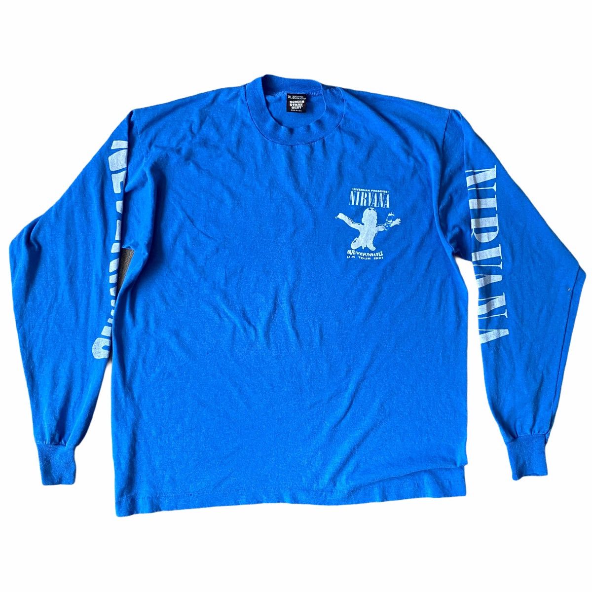 Nirvana × Vintage Nirvana uk tour 1991 Bootleg | Grailed