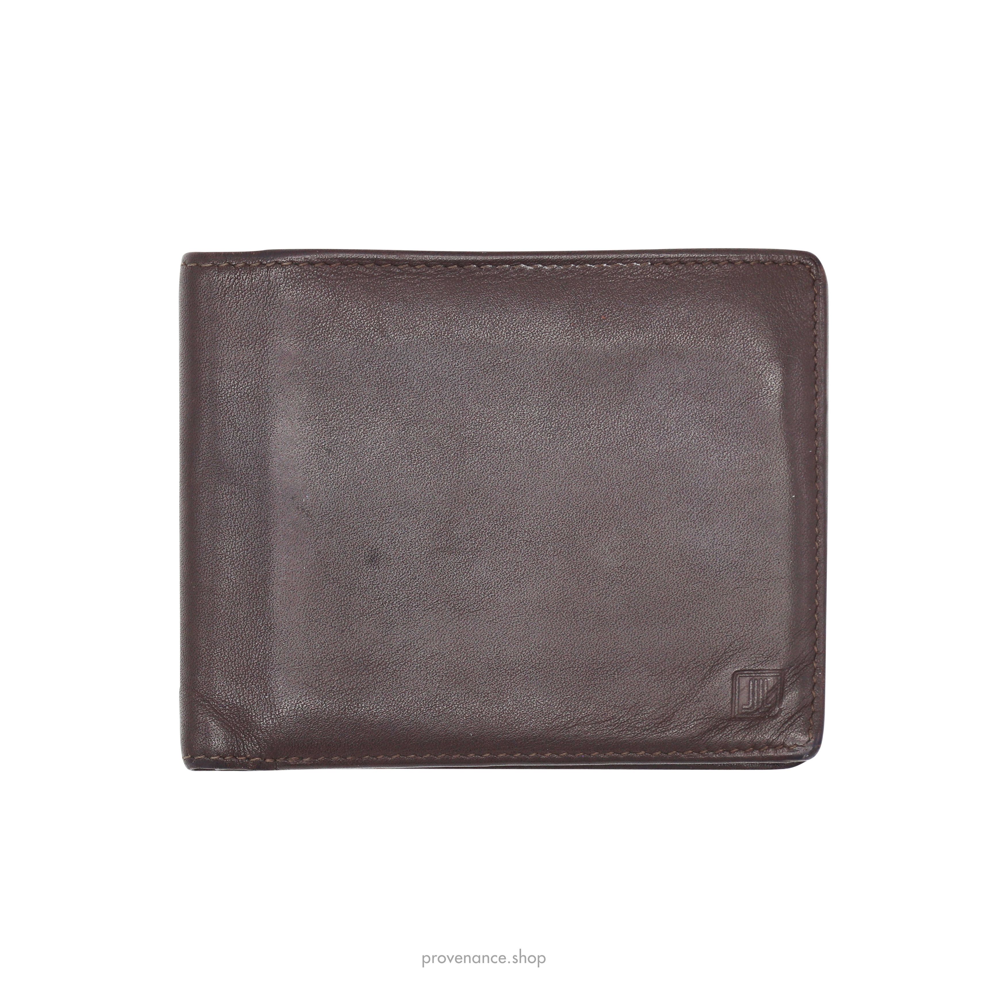 Lanvin 🔴 8CC Bifold Wallet - Chestnut Brown Leather | Grailed