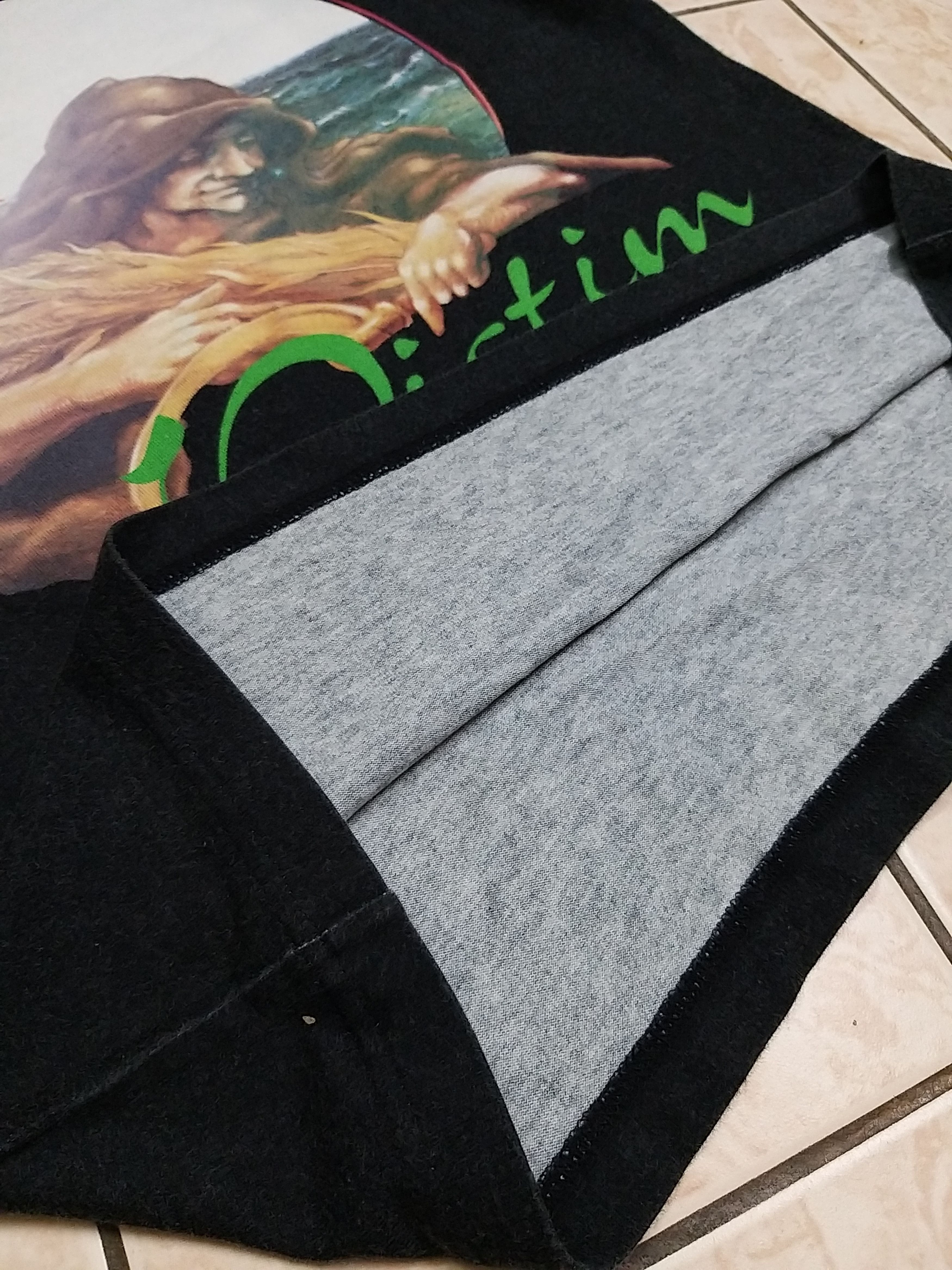 Japanese Brand ARCHIVE JAPANESE CULTURE VICTIM"QUI ELES VICTIM" T SHIRT Size US M / EU 48-50 / 2 - 6 Thumbnail