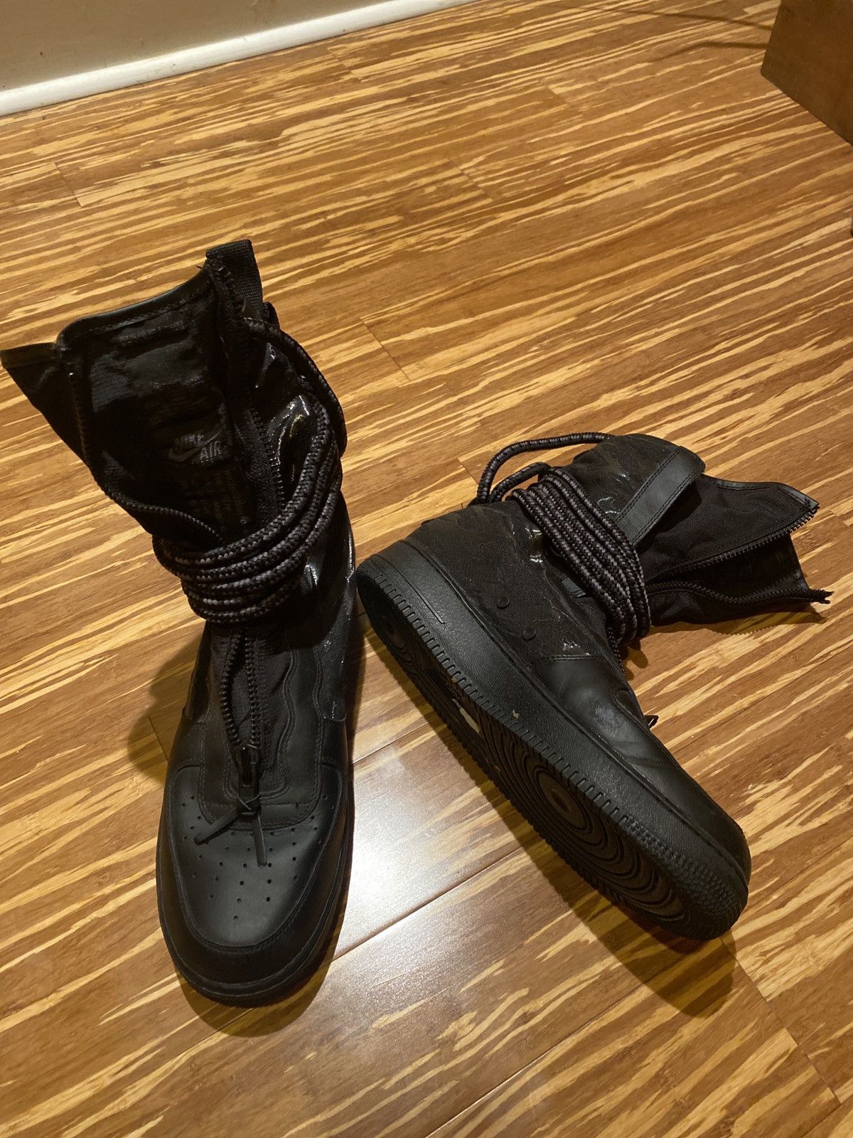 Nike Sf Air Force 1 High Black Grailed