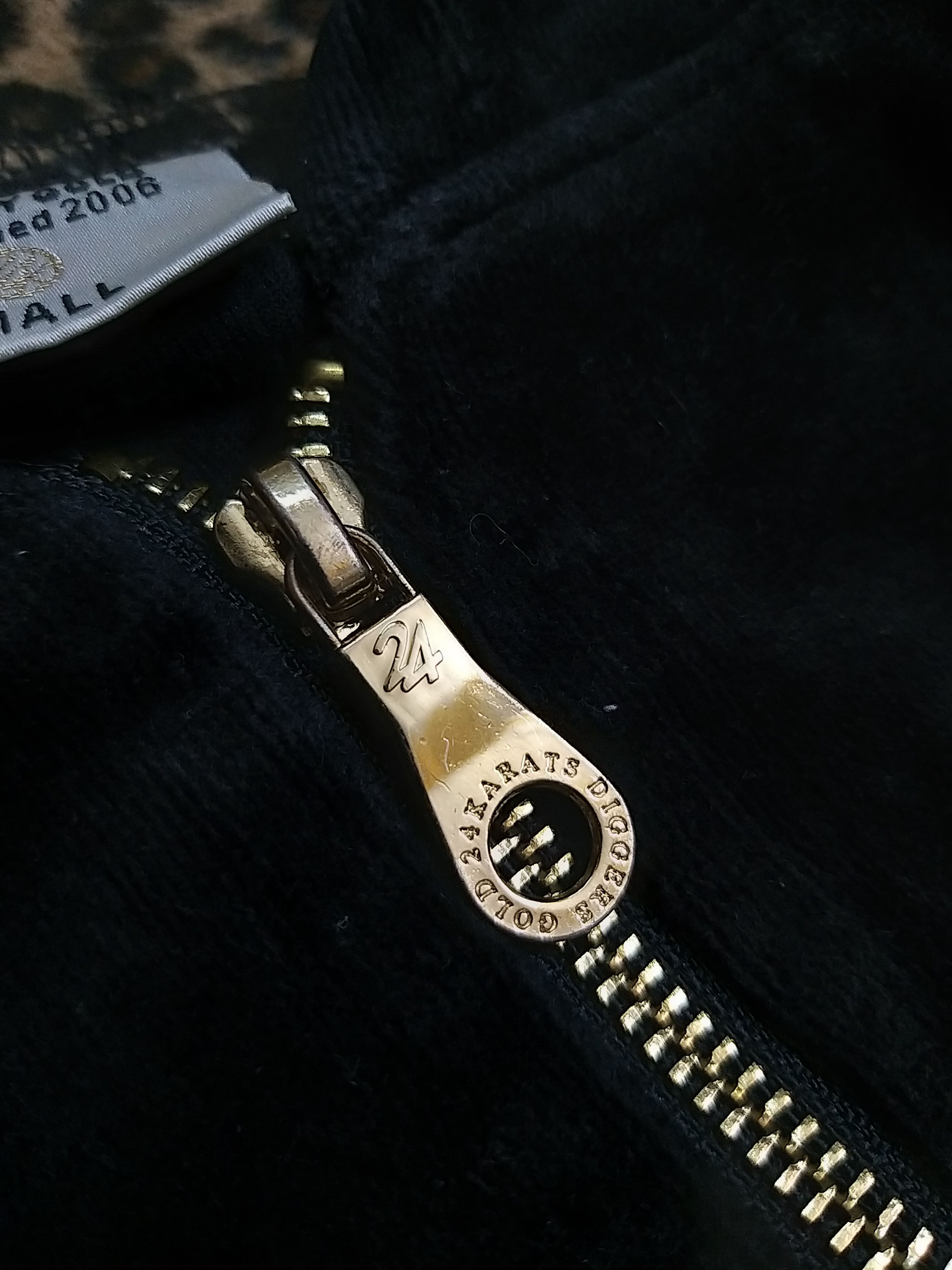Japanese Brand JAPANESE BRAND 24KARATS STAY GOLD ZIPPER HOODIES Size US S / EU 44-46 / 1 - 11 Thumbnail
