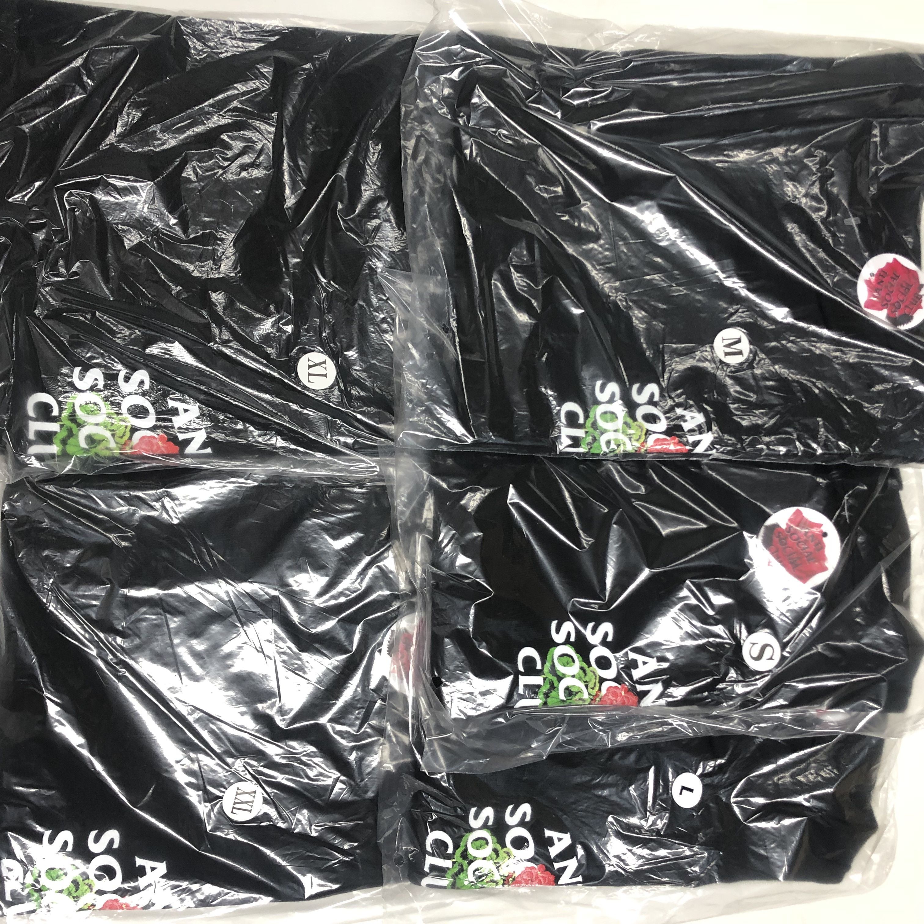 Anti Social Social Club × Members Only DS weekly exclusive White ASSC Produce Black Tee FTP FOG CDG Size US M / EU 48-50 / 2 - 7 Thumbnail