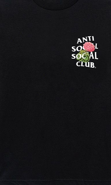 Anti Social Social Club × Members Only DS weekly exclusive White ASSC Produce Black Tee FTP FOG CDG Size US M / EU 48-50 / 2 - 5 Thumbnail