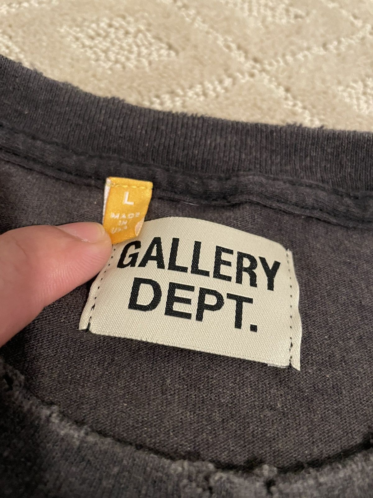 GALLERY DEPT，TOKYO FIRSTHAND LIMIT TEE L Authentic Gallery Department Tokyo-Japan 1st Anniversary