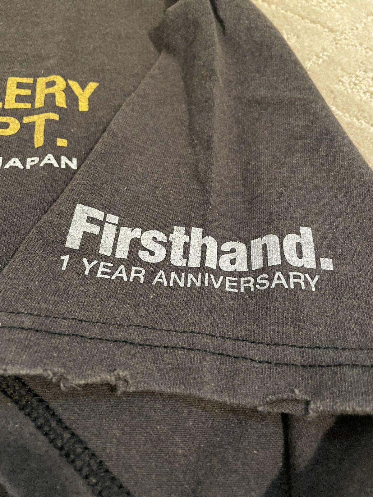 Gallery Dept. Gallery Dept. Tokyo Japan Firsthand 1 Year Anniversary Tee L  | Grailed