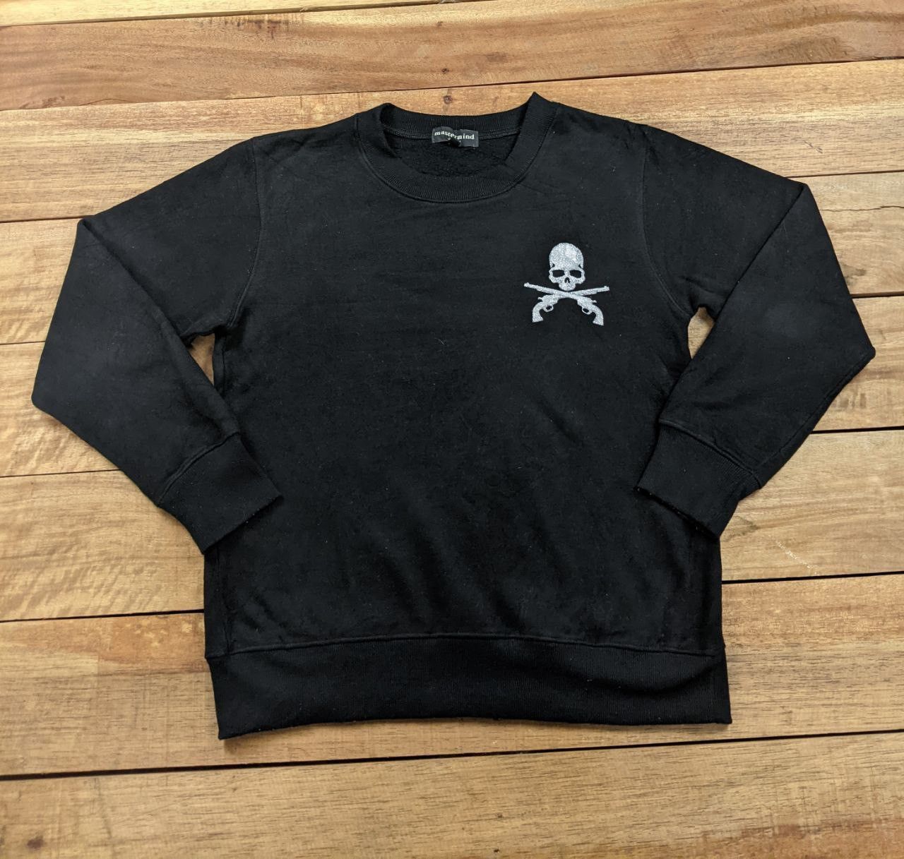 だ*ま様 brunt squid l ブラック Black Weirdos(ブラックウィドウ) Jacquard Letter Sweater 21AW