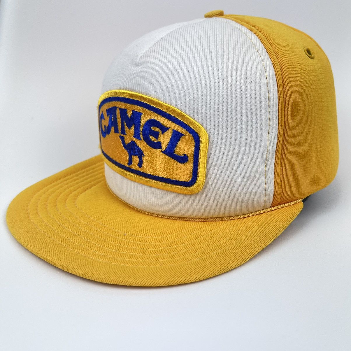 Camel Vintage Camel full span hat (custom) Size ONE SIZE - 2 Thumbnail