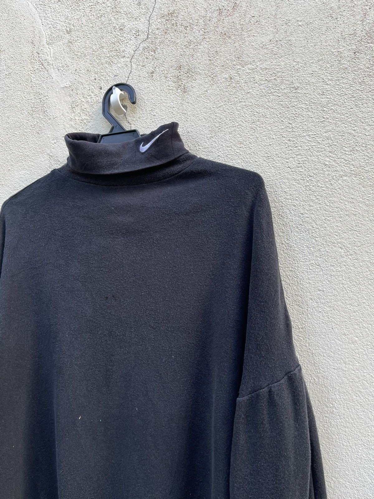 Nike × Vintage Vtg Nike Turtle Neck Sweatshirt Sportswear Travis Scott Size US M / EU 48-50 / 2 - 1 Thumbnail