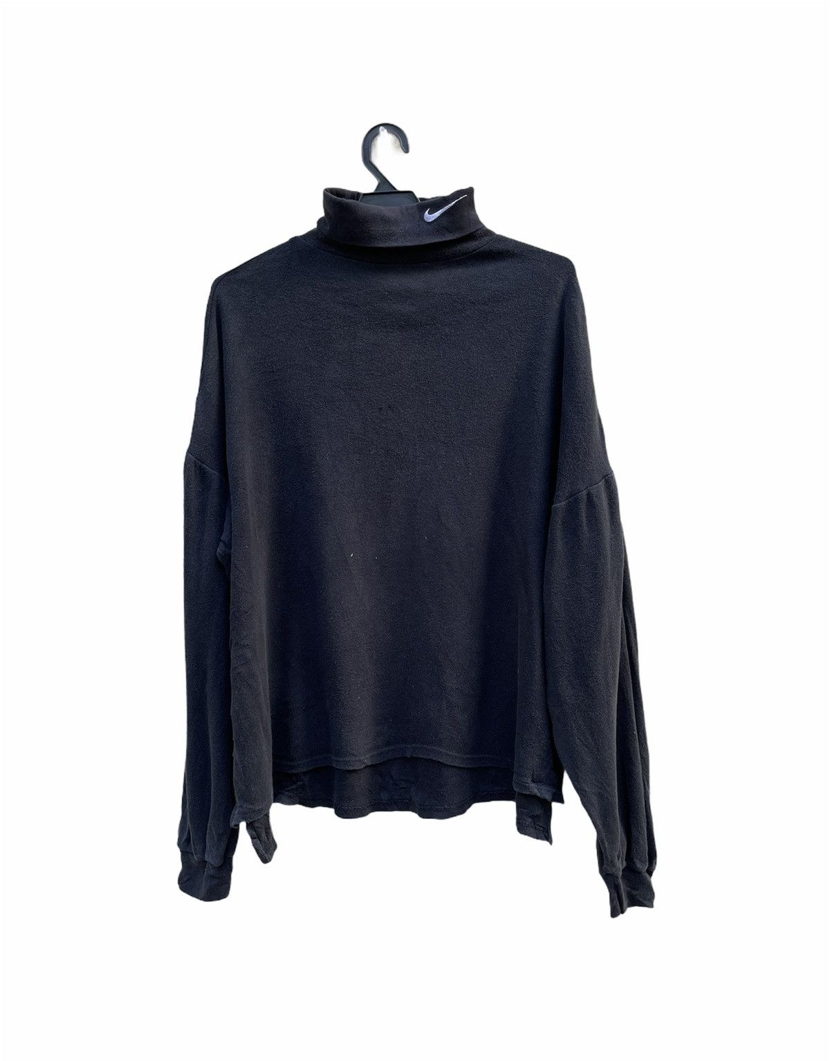 Nike × Vintage Vtg Nike Turtle Neck Sweatshirt Sportswear Travis Scott Size US M / EU 48-50 / 2 - 2 Thumbnail