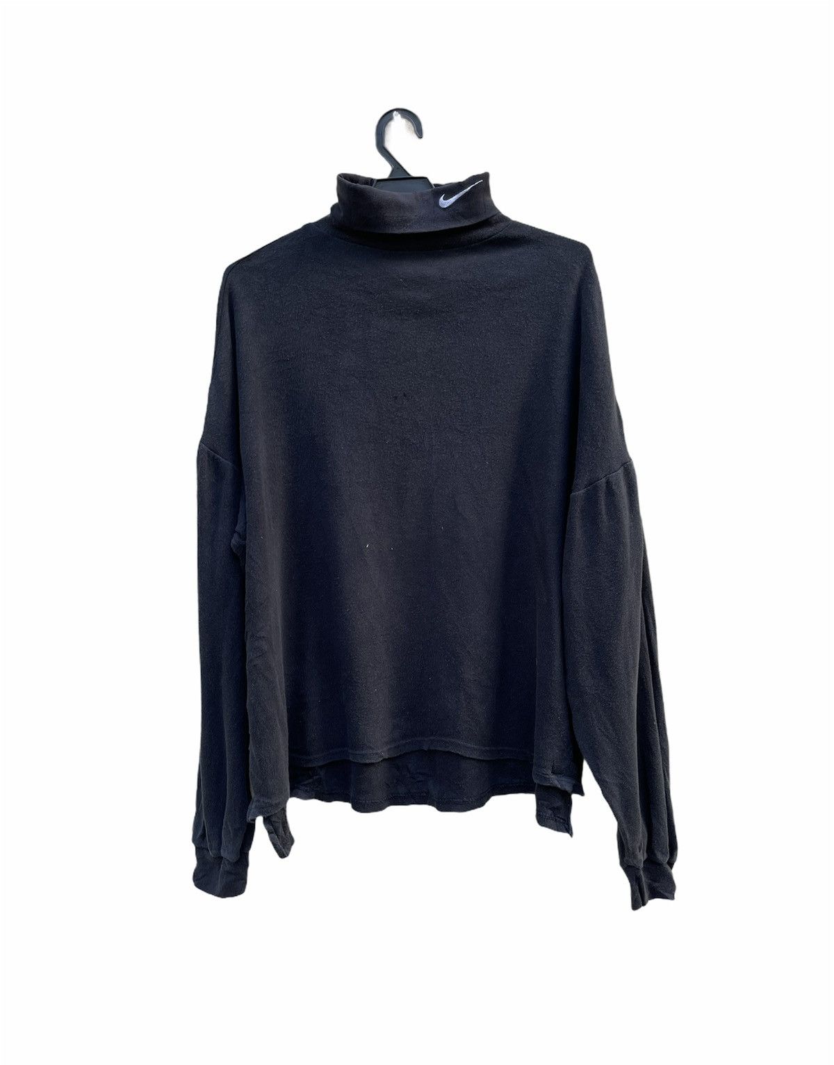 Nike × Vintage Vtg Nike Turtle Neck Sweatshirt Sportswear Travis Scott Size US M / EU 48-50 / 2 - 6 Thumbnail