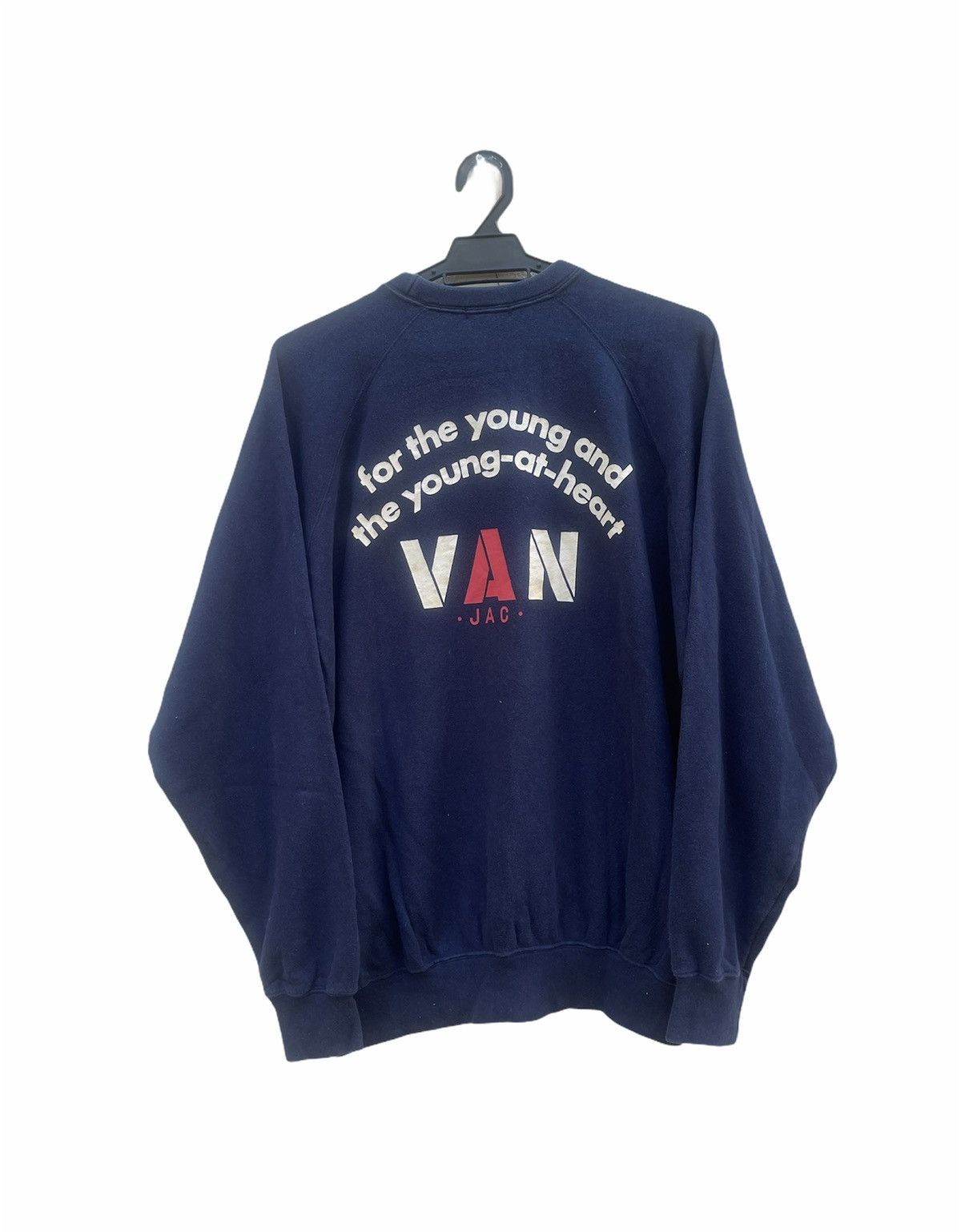 Vtg BIG LOGO Van Jac Sportswear