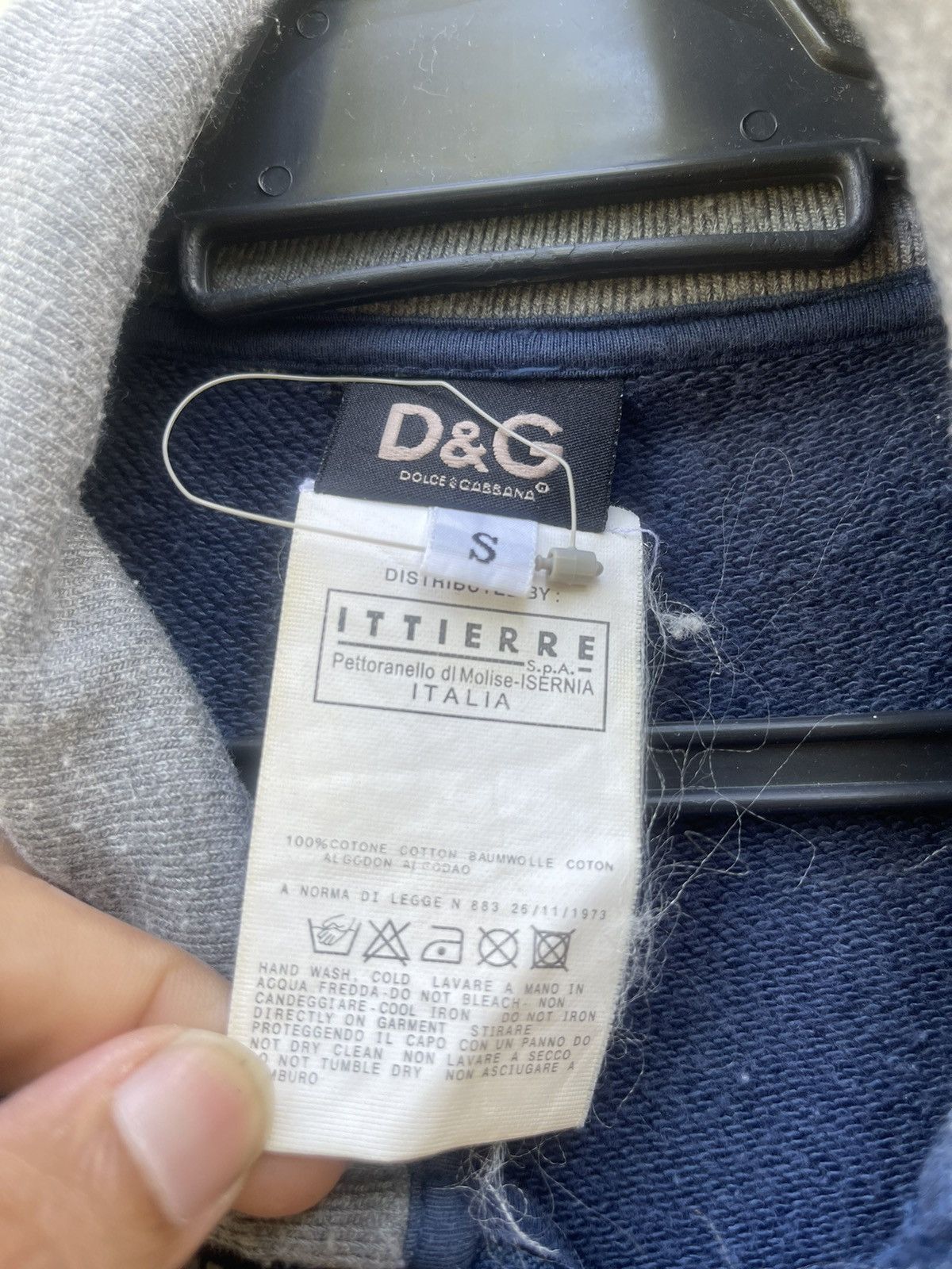 Dolce & Gabbana ❌FINAL DROP DELETE‼️ Vtg D&G Sweatshirt Big Logo 90’s Size US M / EU 48-50 / 2 - 2 Thumbnail