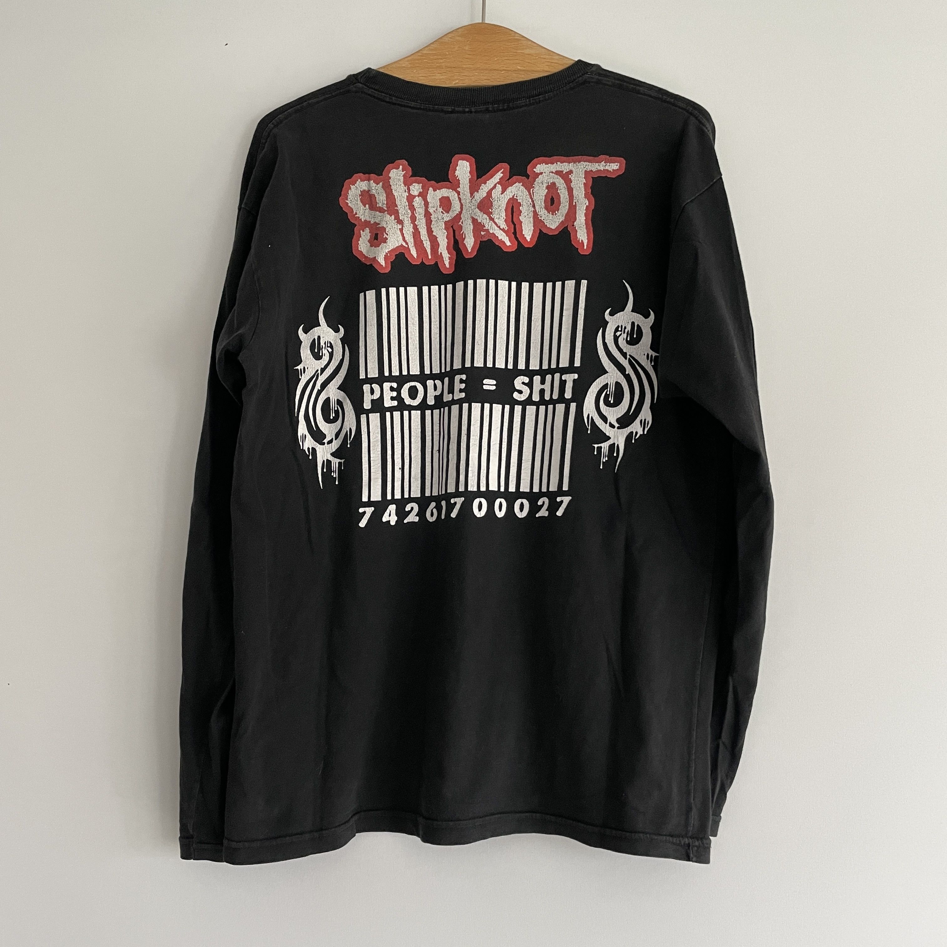 Vintage Vintage slipknot people = shit t-shirt Size US M / EU 48-50 / 2 - 2 Thumbnail