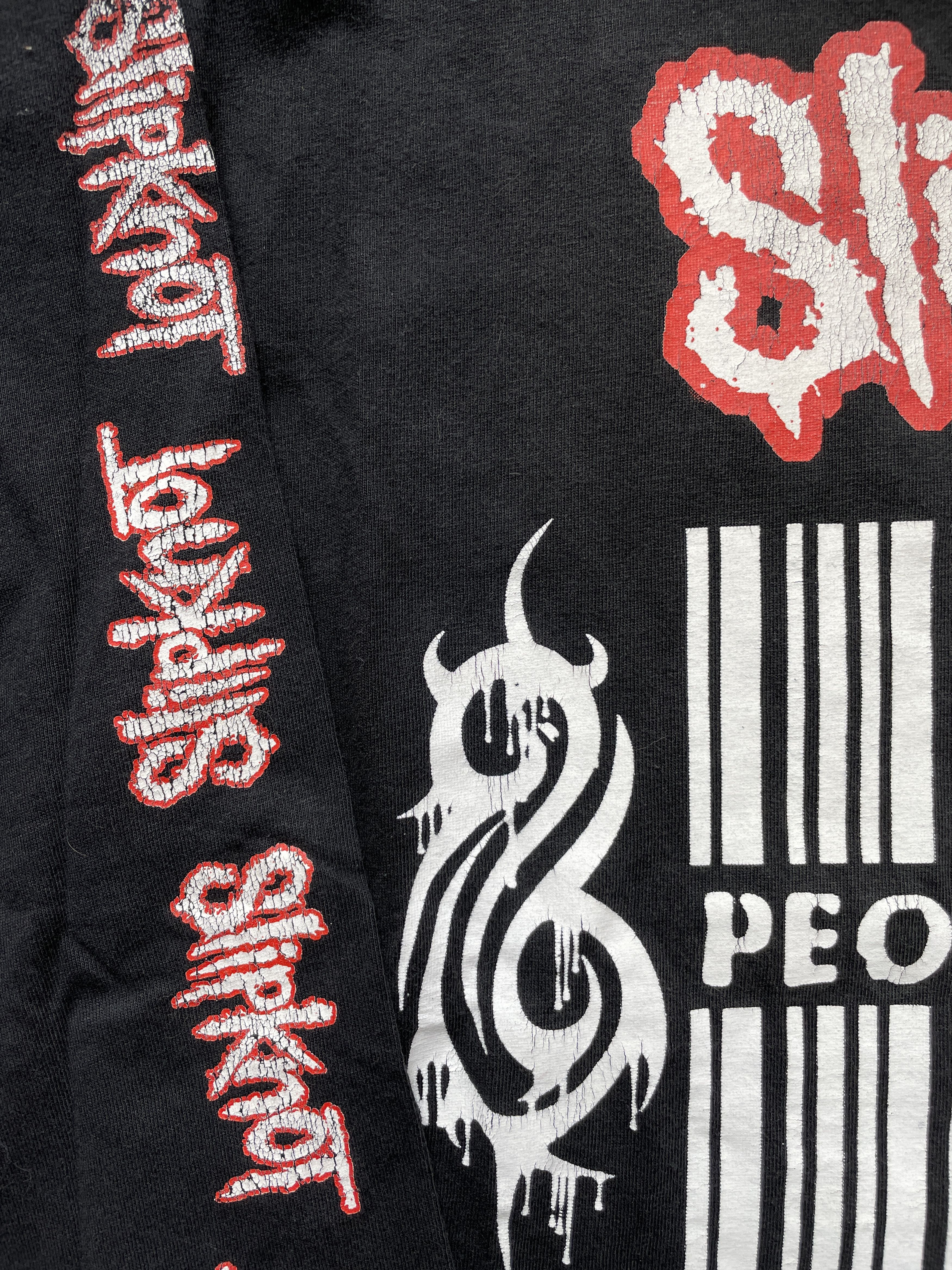 Vintage Vintage slipknot people = shit t-shirt Size US M / EU 48-50 / 2 - 4 Thumbnail