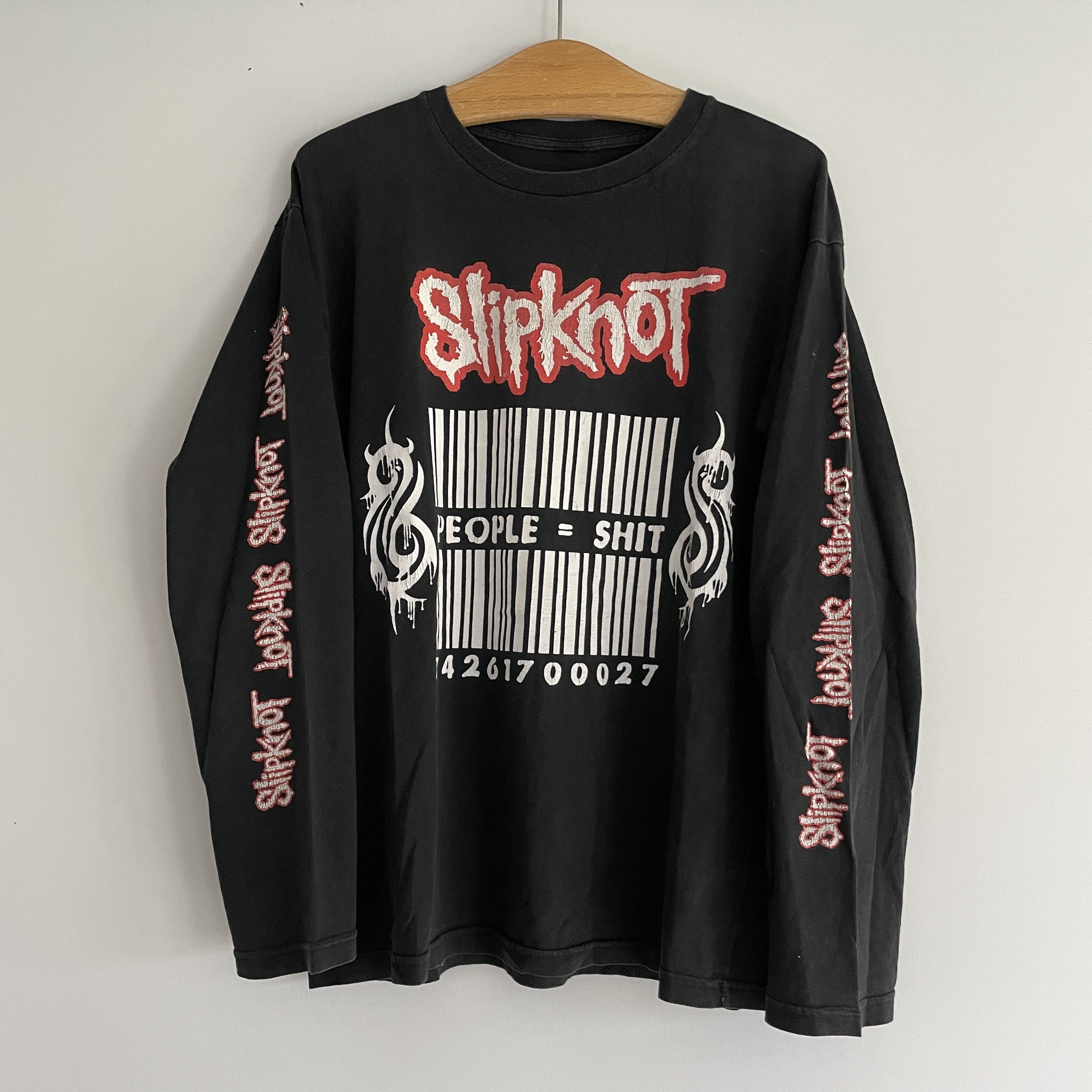 Vintage Vintage slipknot people = shit t-shirt Size US M / EU 48-50 / 2 - 1 Thumbnail