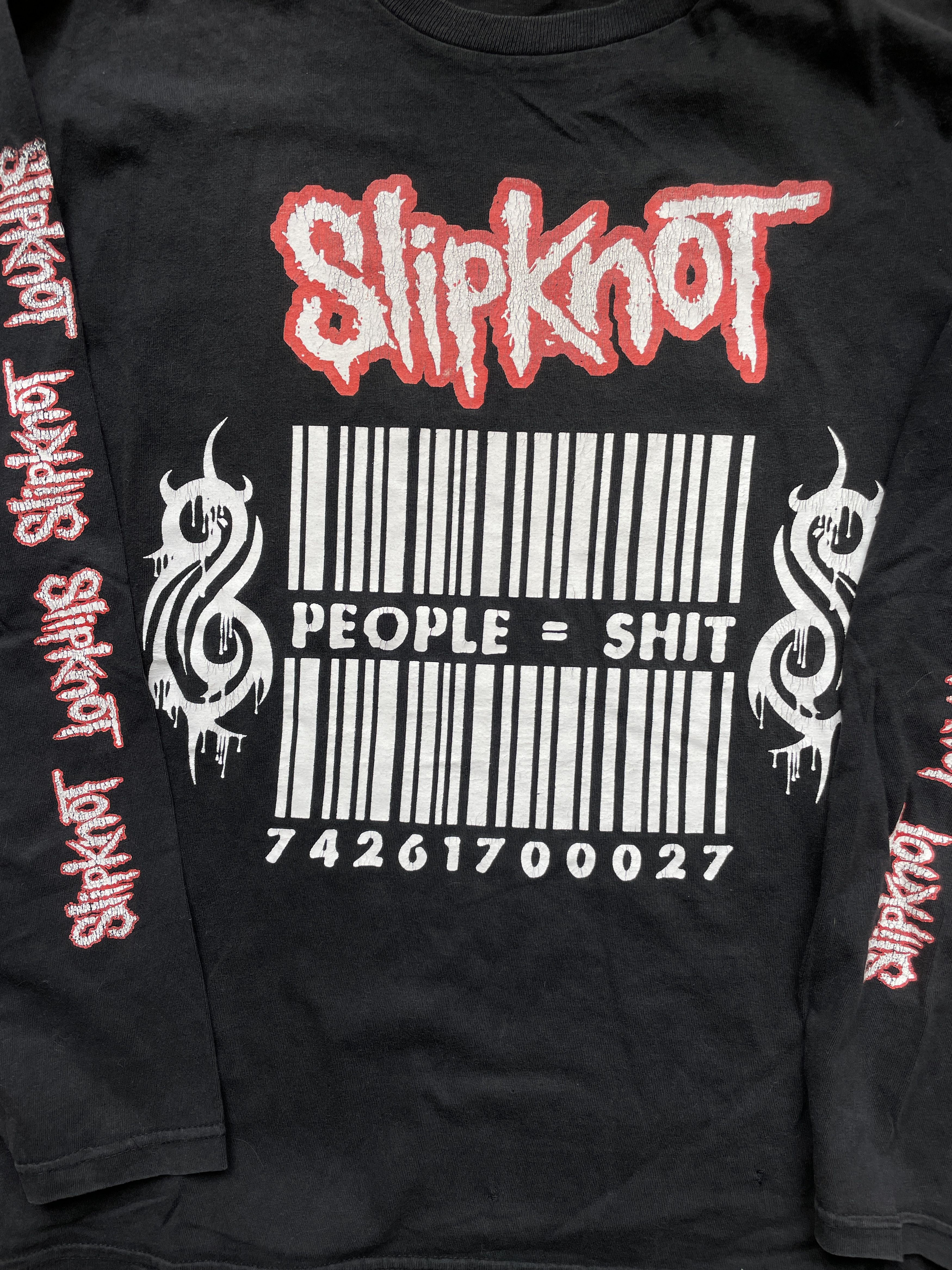 Vintage Vintage slipknot people = shit t-shirt Size US M / EU 48-50 / 2 - 3 Thumbnail