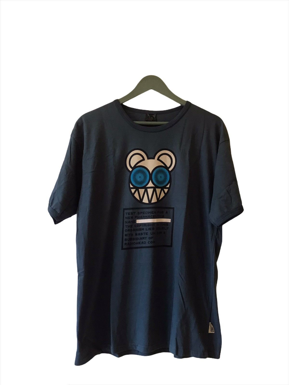 Band Tees Radiohead WASTE Test Specimen T-Shirt OFFICIAL