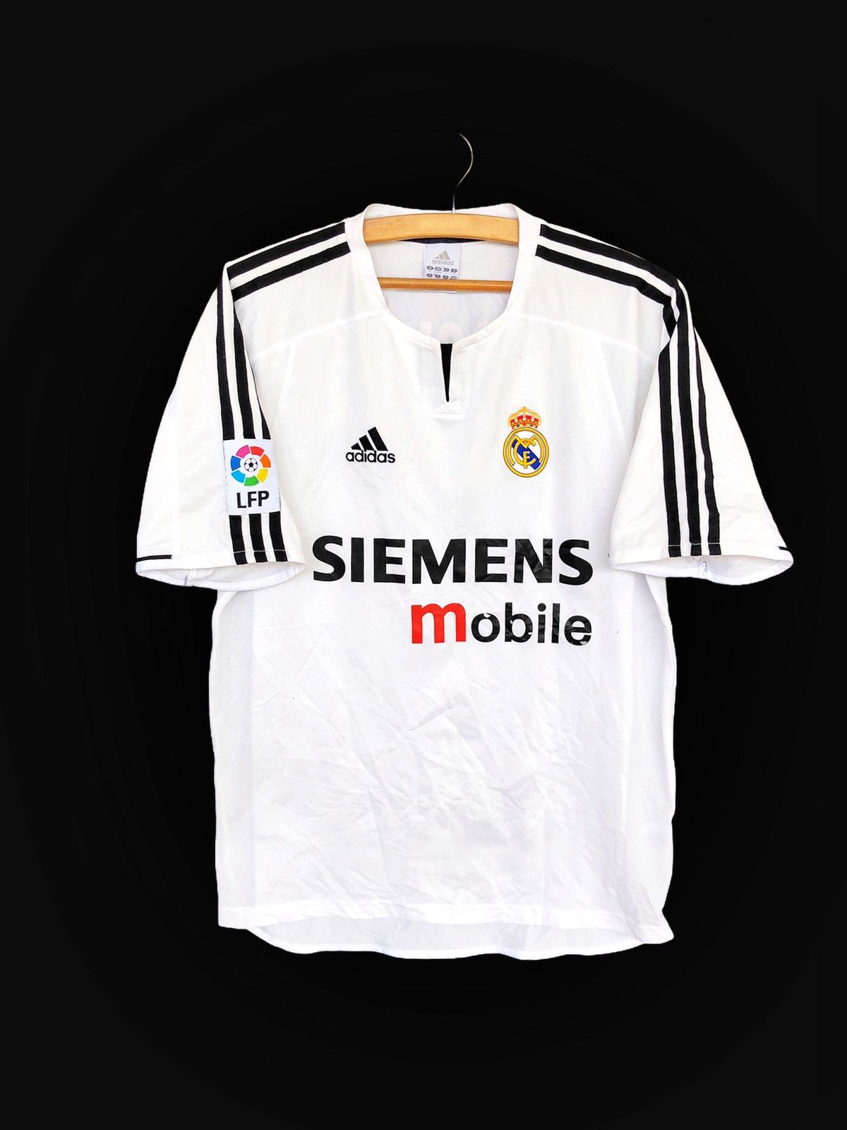 Adidas ARCHIVE🔥2003-04 Real Madrid FC Raul Gonzalez Home Jersey Size US M / EU 48-50 / 2 - 1 Thumbnail