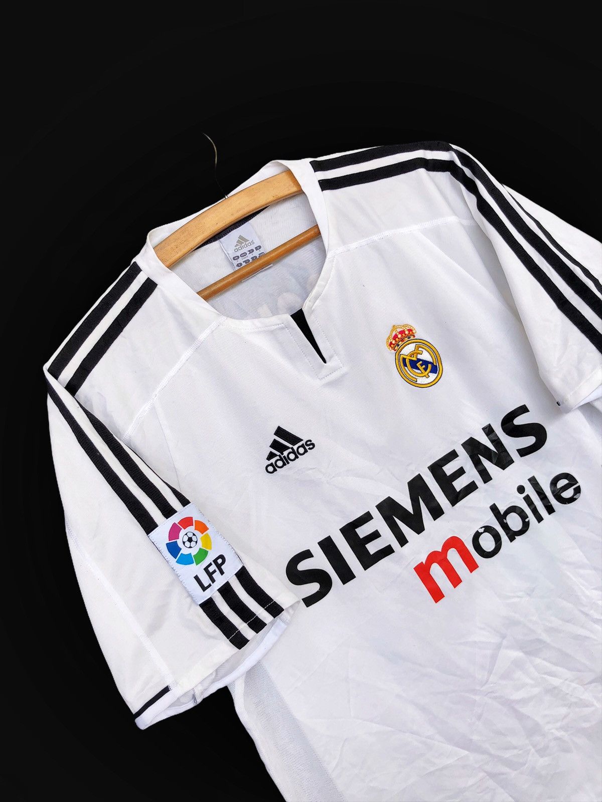 Adidas ARCHIVE🔥2003-04 Real Madrid FC Raul Gonzalez Home Jersey Size US M / EU 48-50 / 2 - 2 Thumbnail