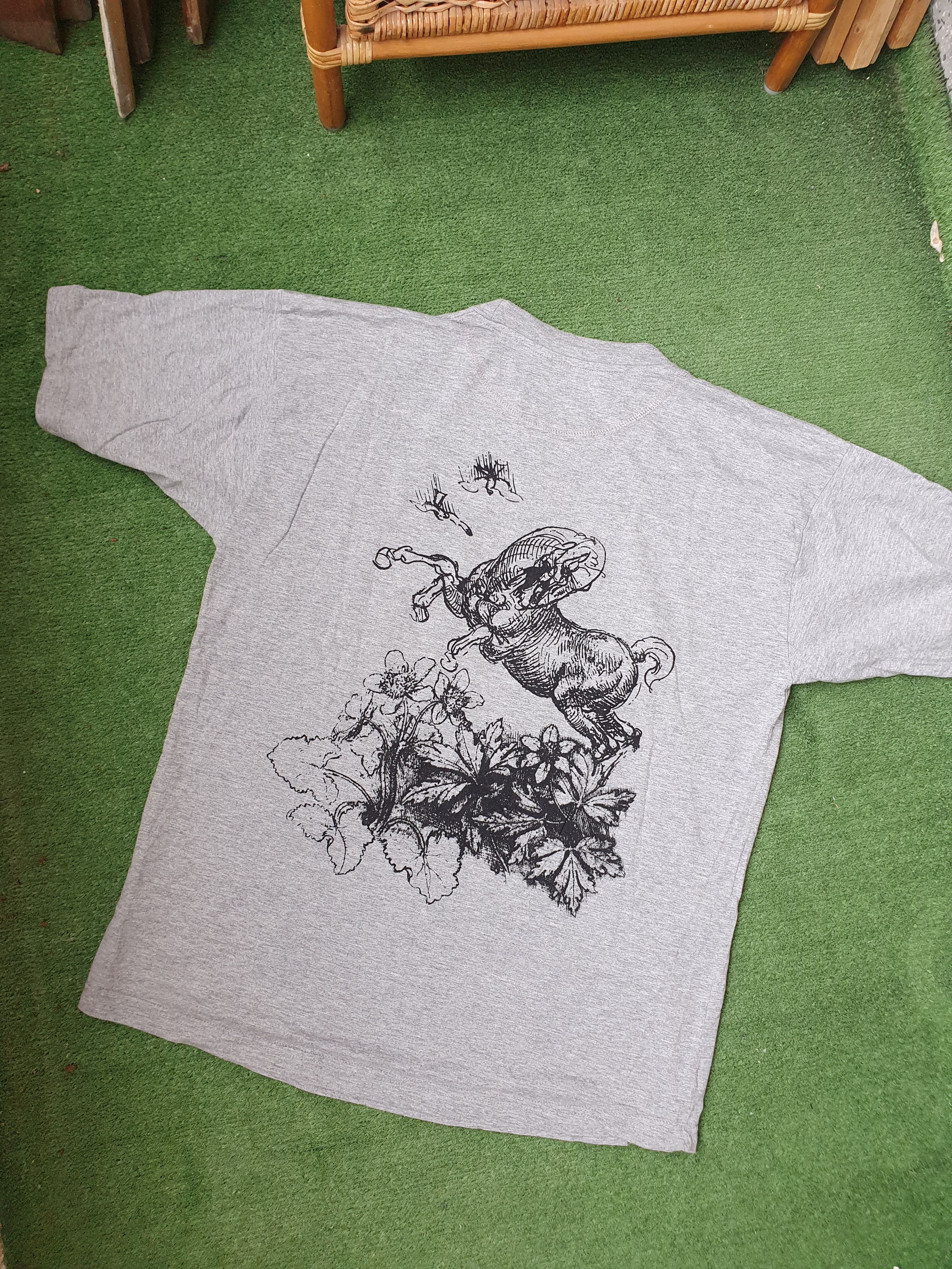 Other Leonardo Da Vinci horse graphic SWAG Tee,sz L Size US L / EU 52-54 / 3 - 6 Thumbnail