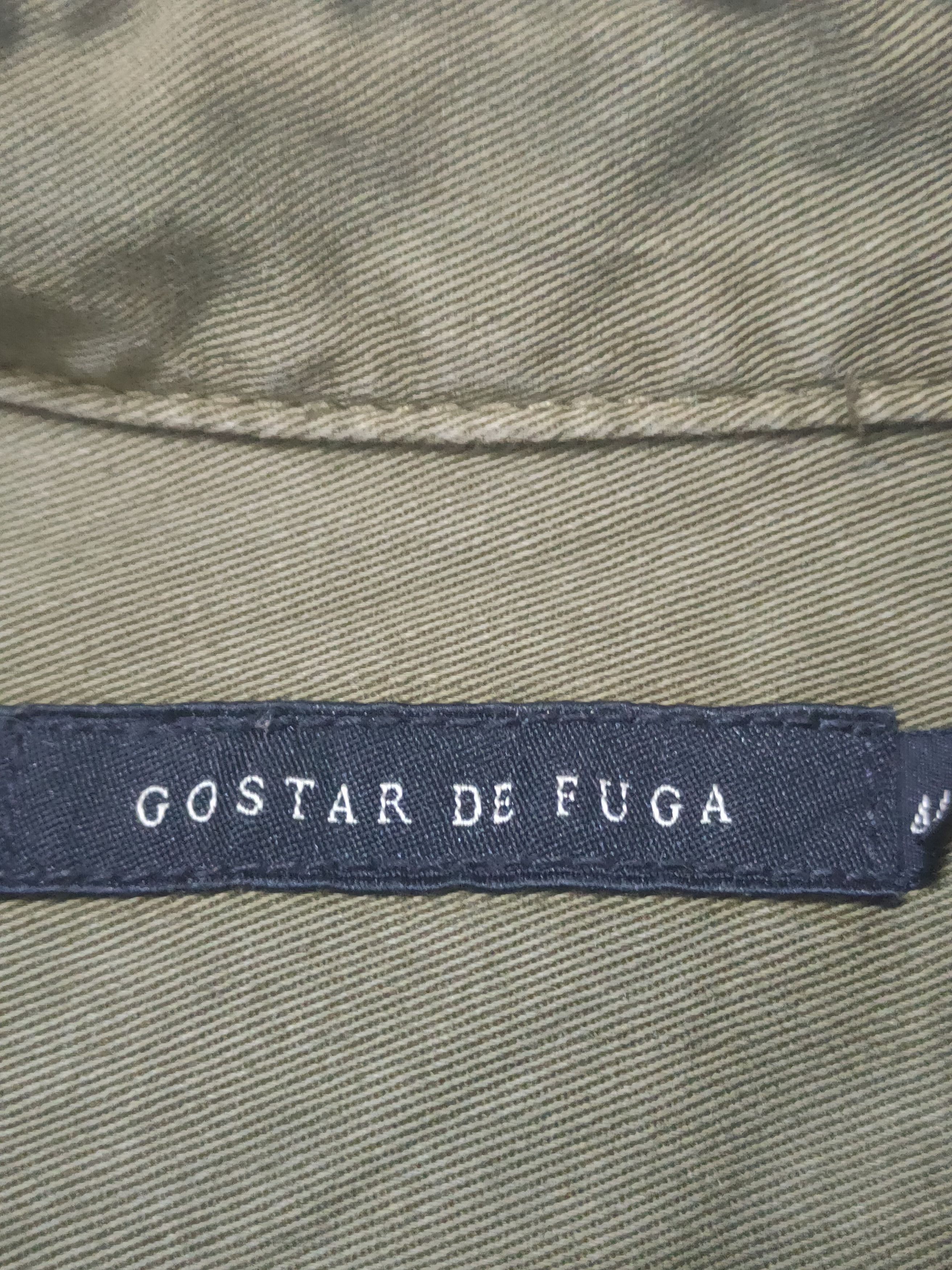 GOSTAR DE FUGA Gostar de Fuga Button up Military style Tee Size US S / EU 44-46 / 1 - 6 Thumbnail