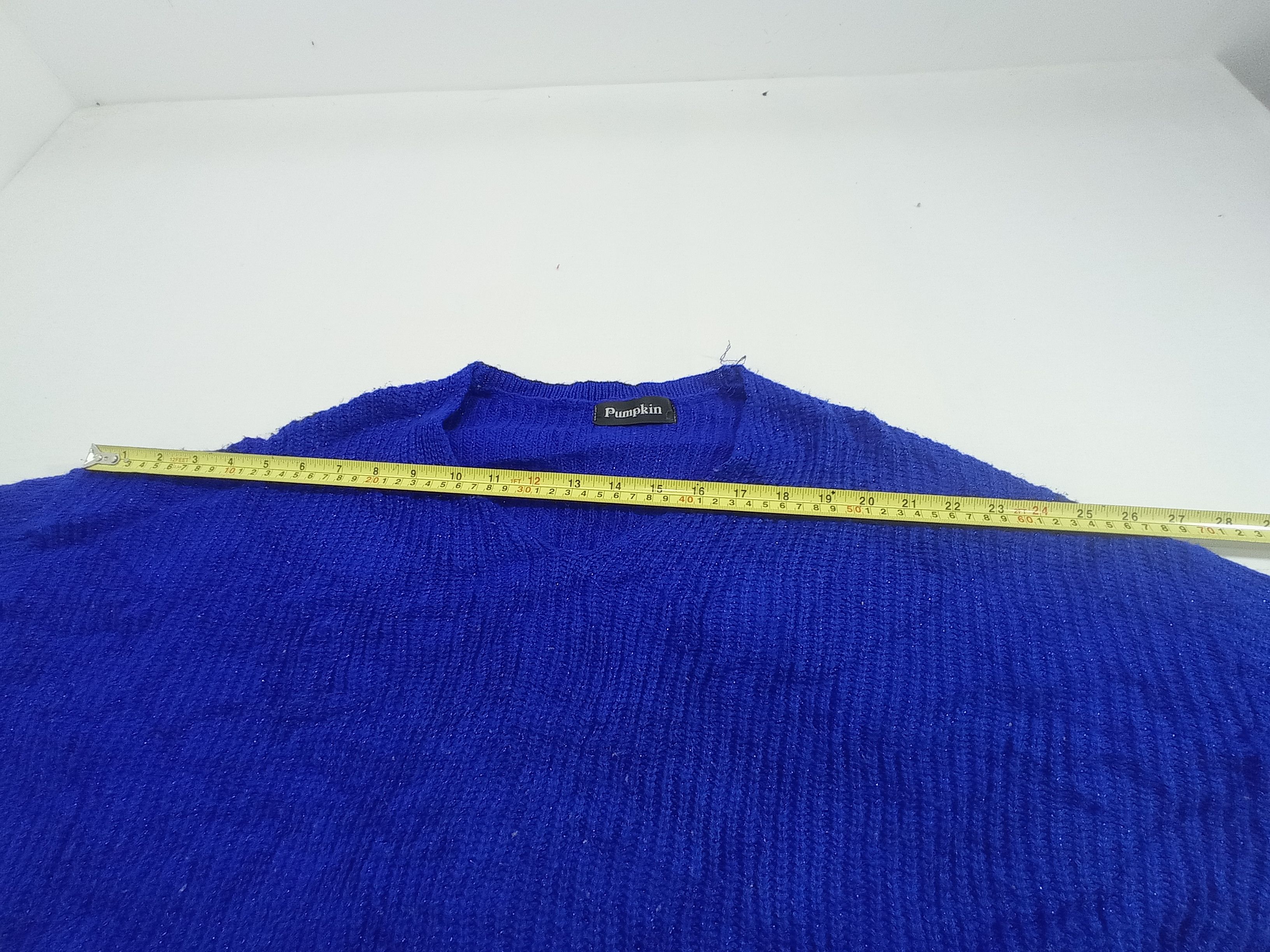Homespun Knitwear Pumpkin Blue Knitwear Sweater Size US M / EU 48-50 / 2 - 14 Thumbnail