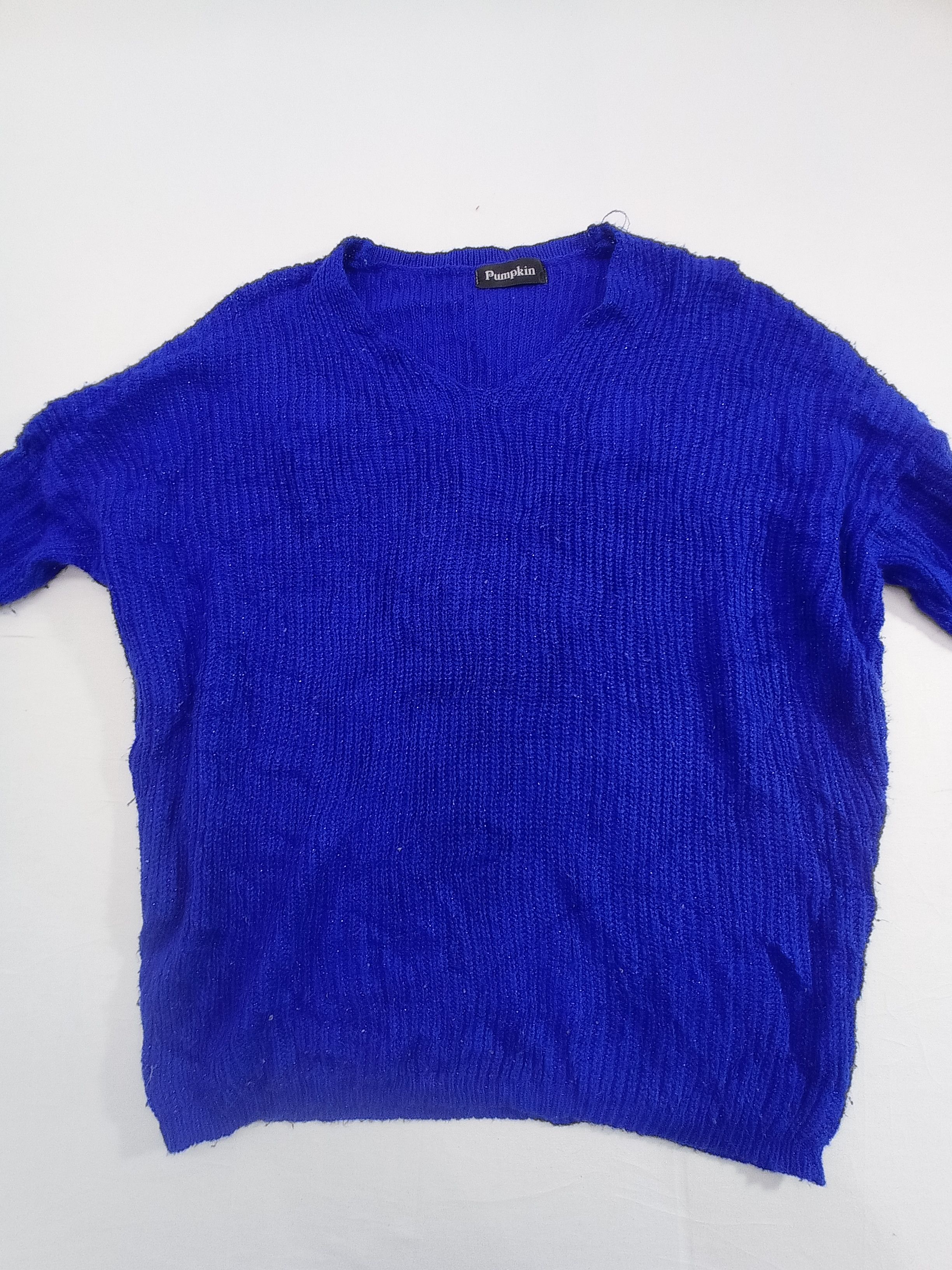 Homespun Knitwear Pumpkin Blue Knitwear Sweater Size US M / EU 48-50 / 2 - 10 Thumbnail