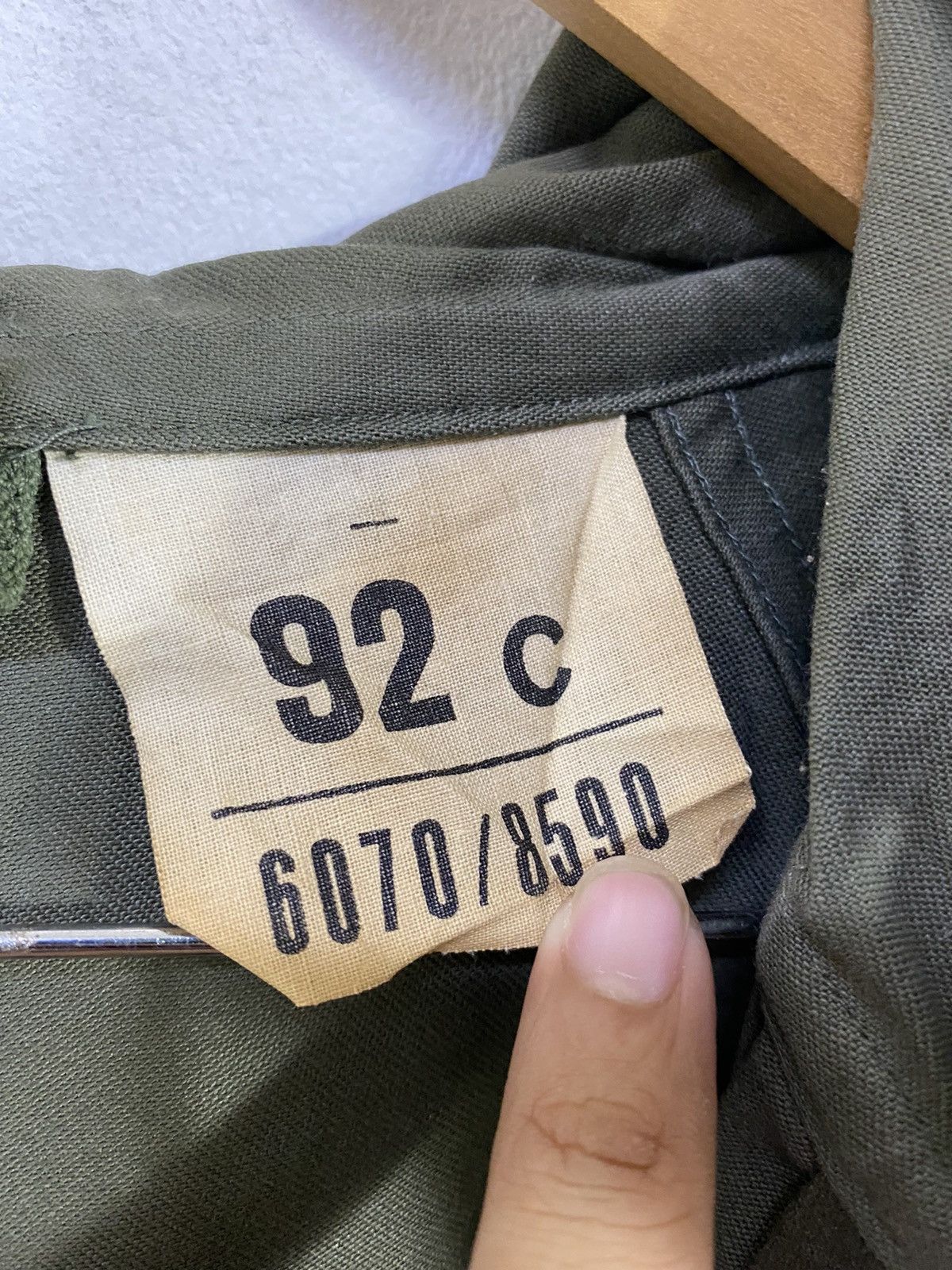 Vintage Vintage 70’s Armee Francaise Parka Jacket Military Jacket Size US L / EU 52-54 / 3 - 5 Thumbnail