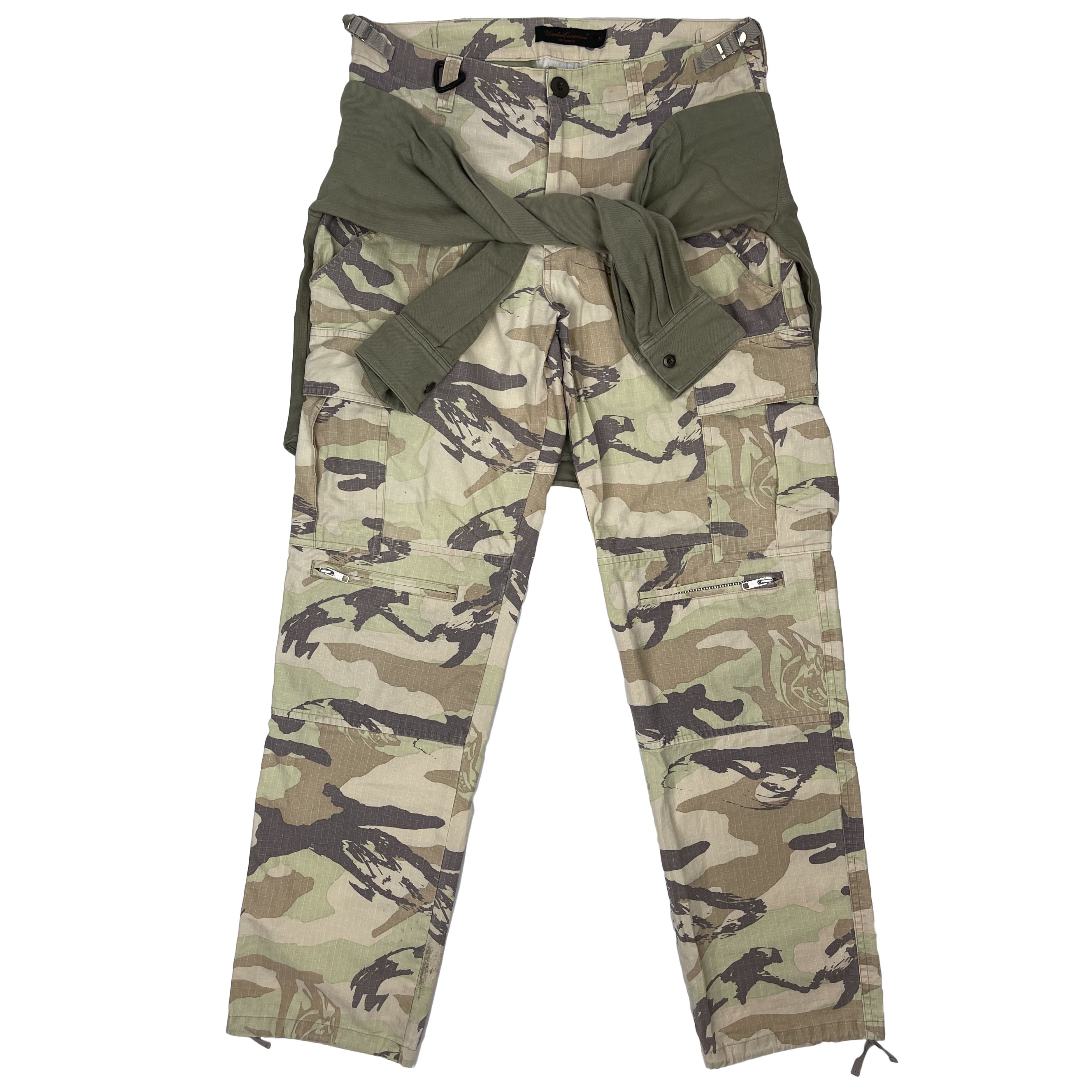 Undercover Undercover Bush / Bin Laden Camo Cargo Pants AW03