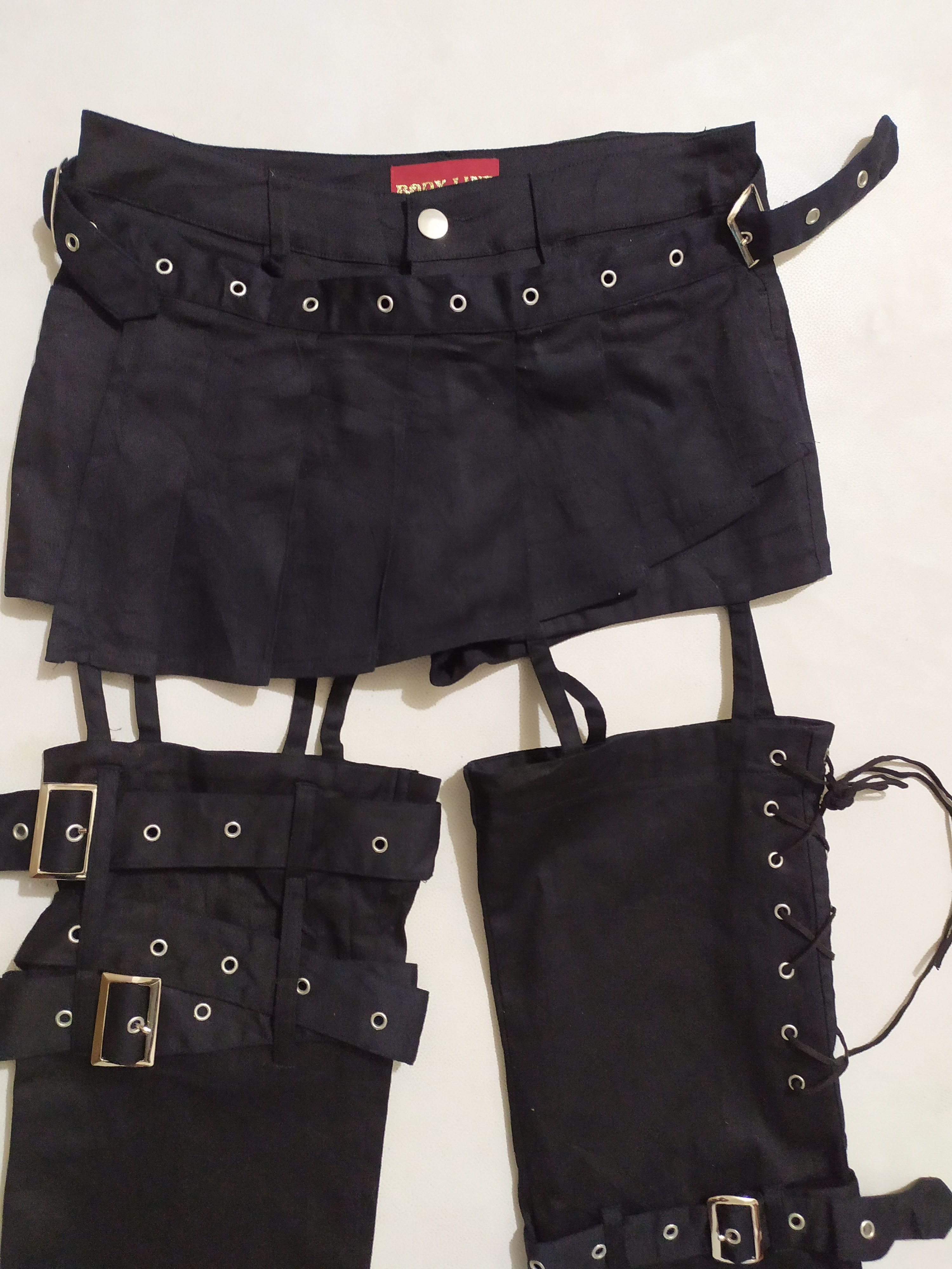 Japanese Brand × Streetwear Body Line Bondage Punk Women