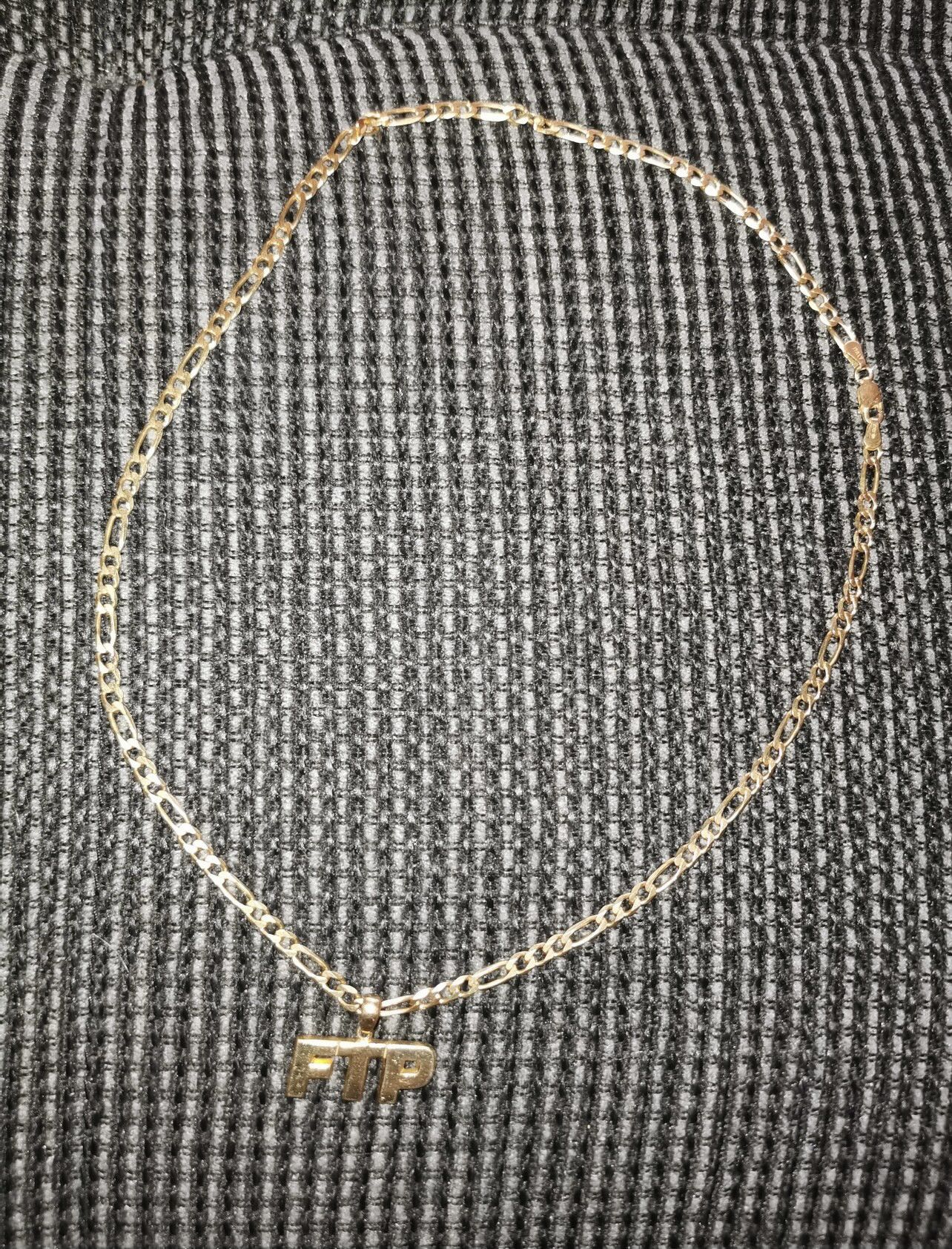 Fuck The Population FTP GOLD MICRO CHAIN | Grailed