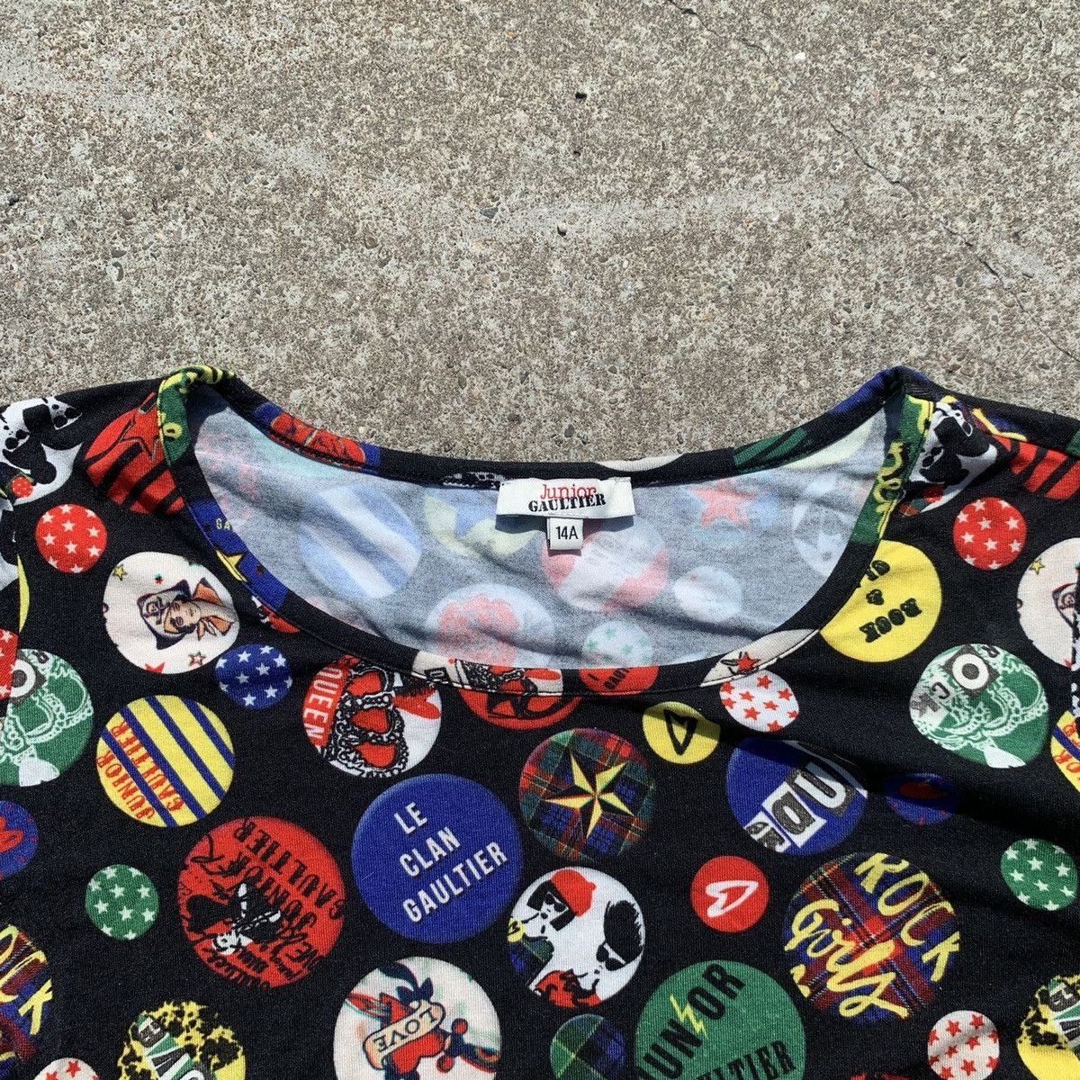 Jean Paul Gaultier Mesh Shirt ‘Clan de Gaultier’ Size US XS / EU 42 / 0 - 2 Thumbnail