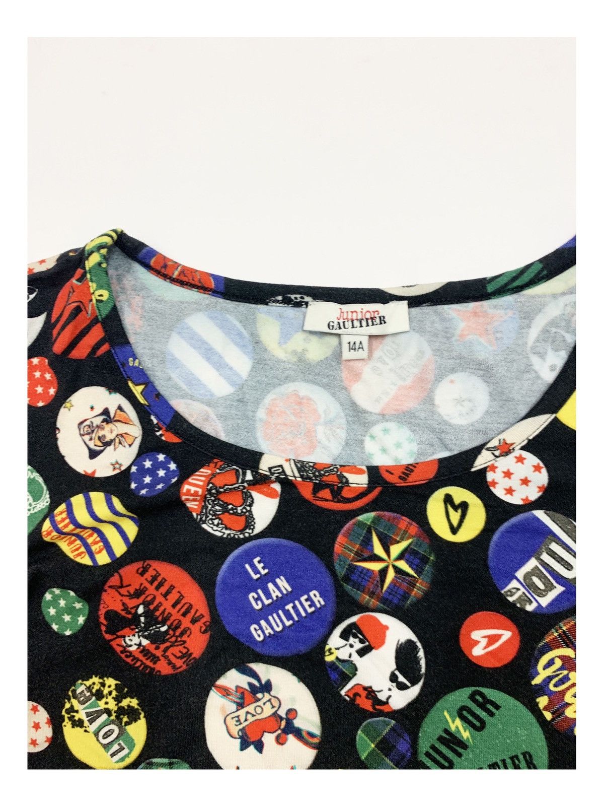 Jean Paul Gaultier Mesh Shirt ‘Clan de Gaultier’ Size US XS / EU 42 / 0 - 6 Thumbnail
